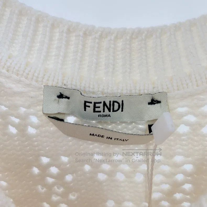 Fendi Fendi Hollow-out knitted top Size XS / US 0-2 / IT 36-38 - 5 Thumbnail