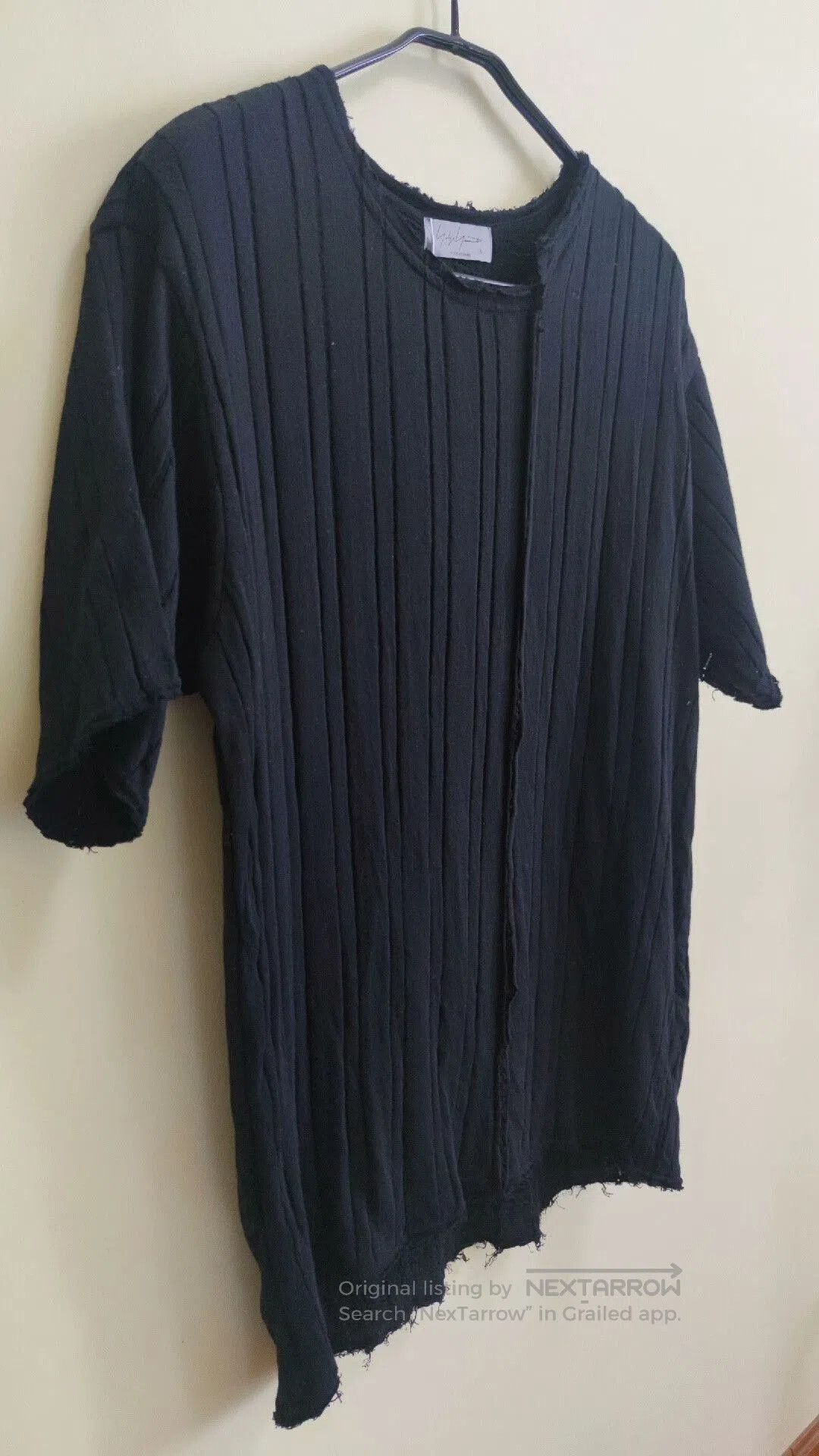 Yohji Yamamoto Yohji Yamamoto Black T. Size US L / EU 52-54 / 3 - 2 Thumbnail