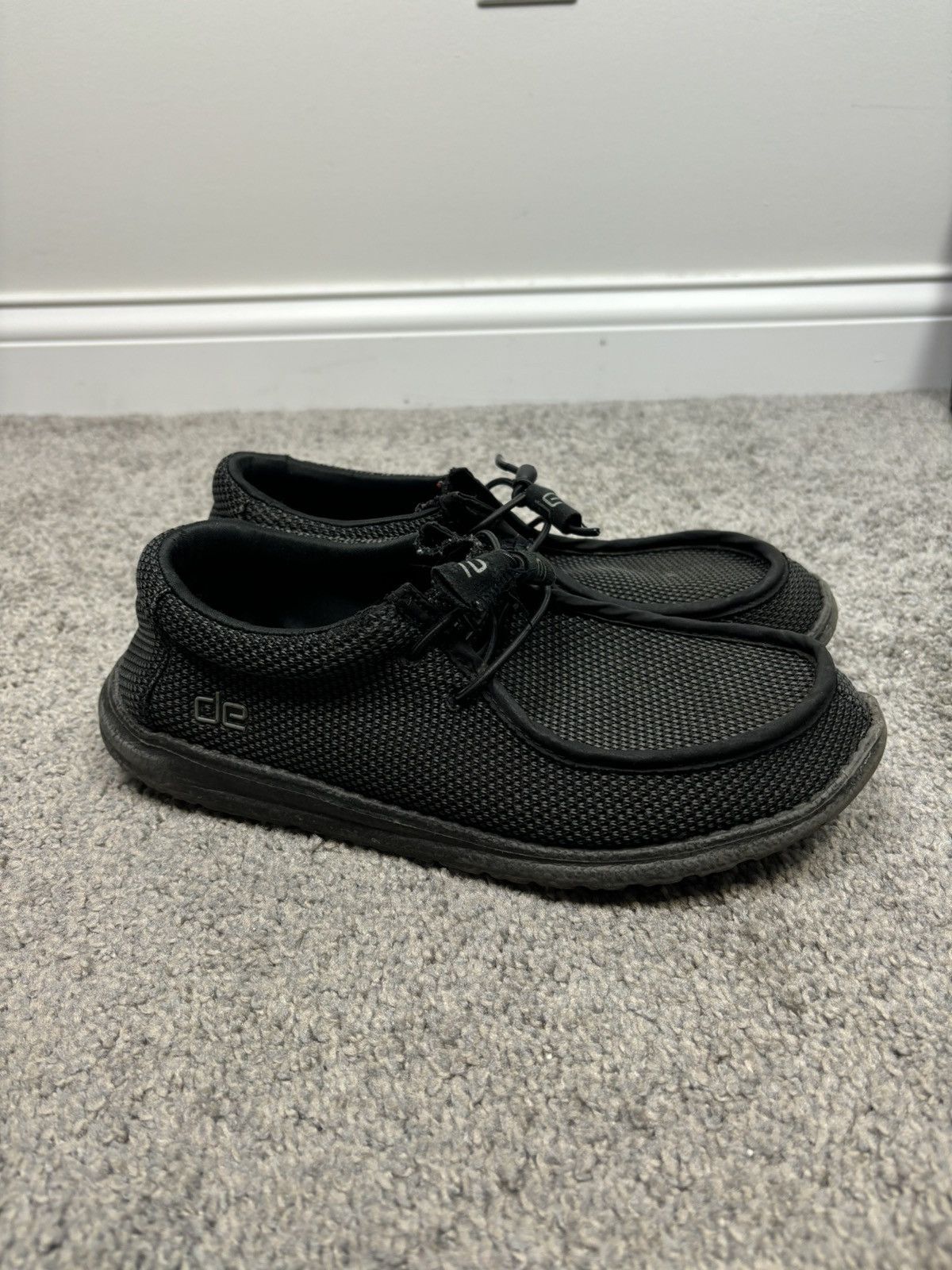 Vintage Hey dude black wally lightweight slip ons Size US 8 / EU 41 - 11 Thumbnail