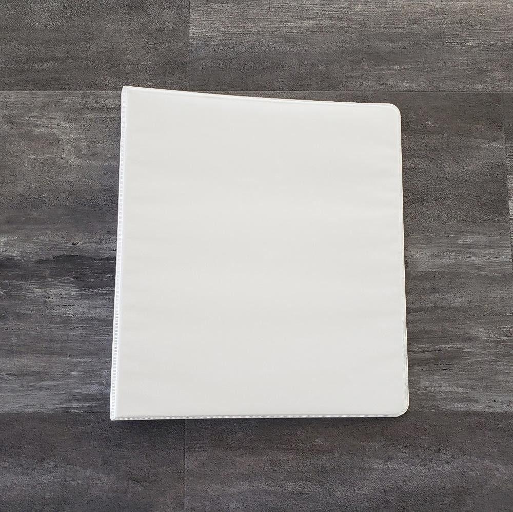Designer White Office Depot 1 Inch Binder Size ONE SIZE - 2 Thumbnail