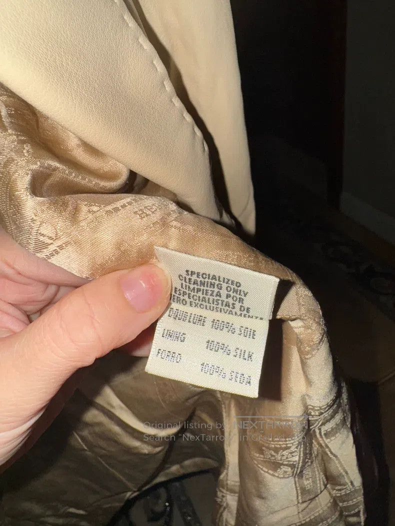 Hermes Hermes Lambskin blazer with thin silk lining Size XS / US 0-2 / IT 36-38 - 9 Thumbnail