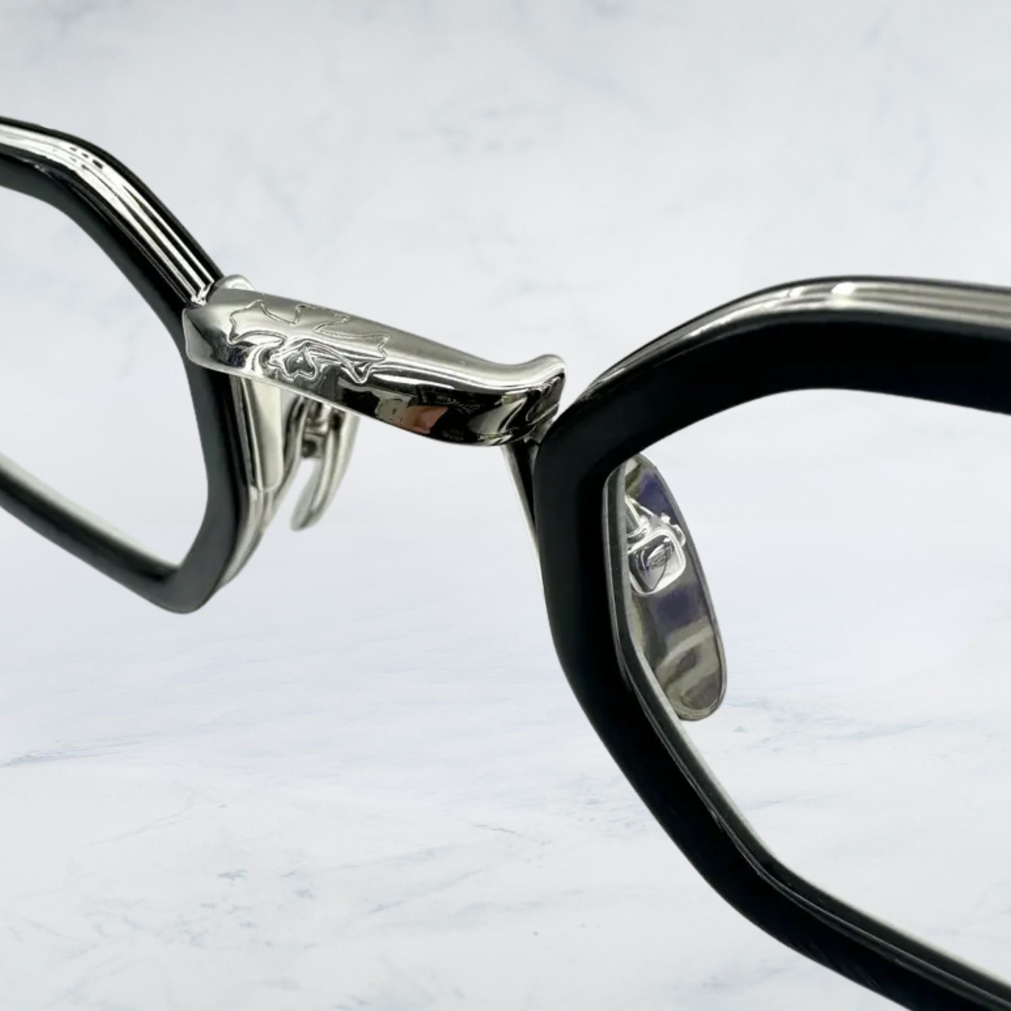 Chrome Hearts CHROME HEARTS STYLIDA BLACK/SHINY SILVER Size ONE SIZE - 5 Thumbnail