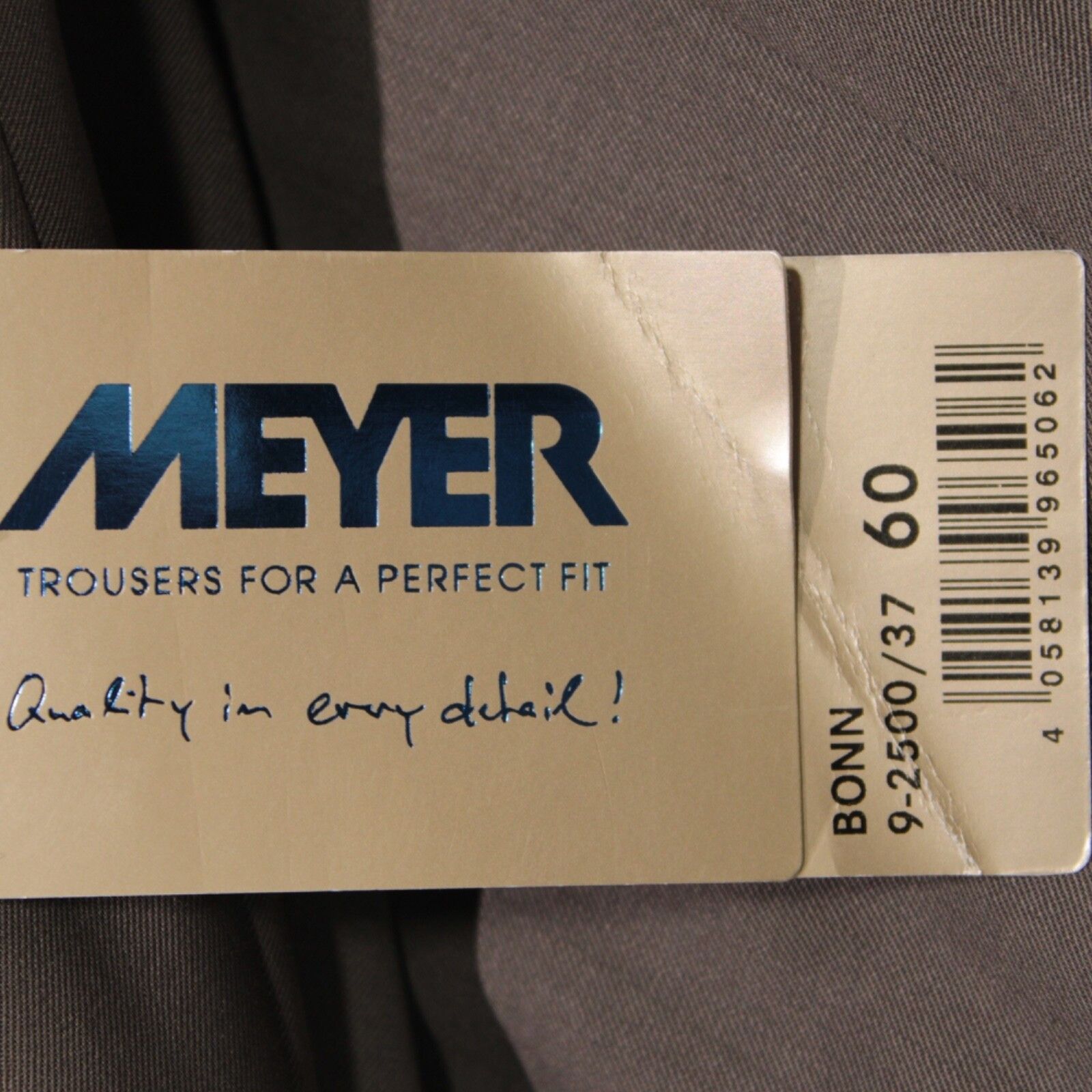 Other Meyer New with tags Dress Pants Size 44 US In Brown Size US 44 / EU 60 - 4 Thumbnail