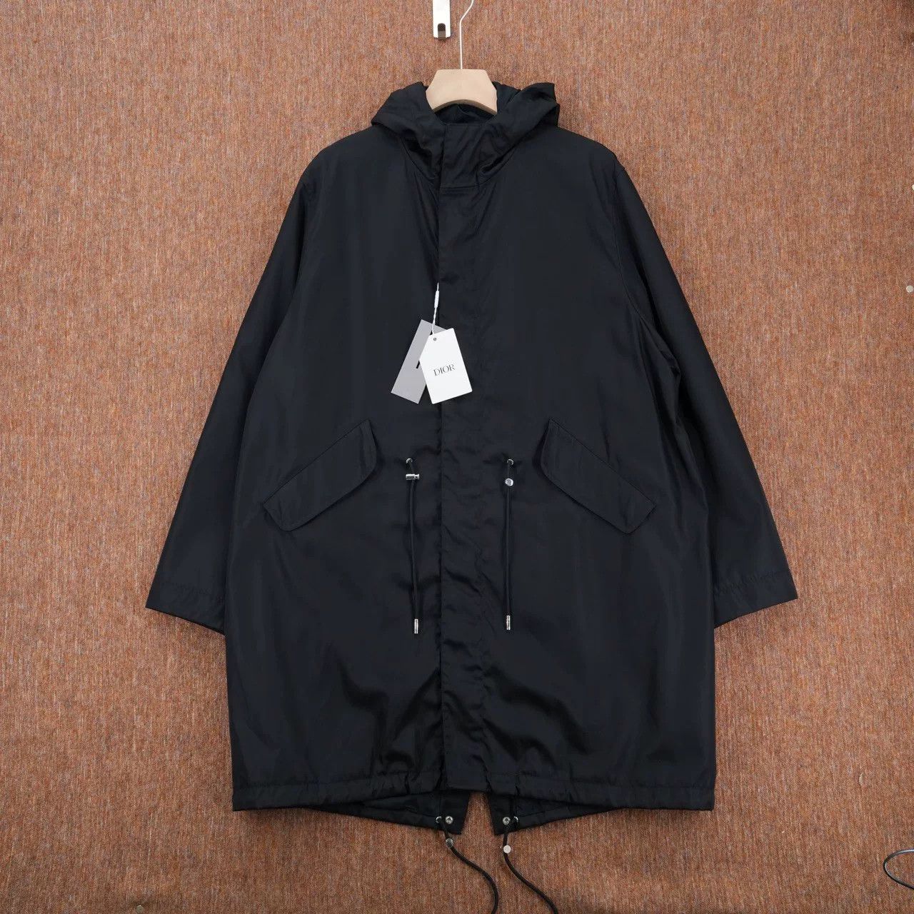 Dior dior embroidered logo nylon parka coat Size US L / EU 52-54 / 3 - 1 Thumbnail