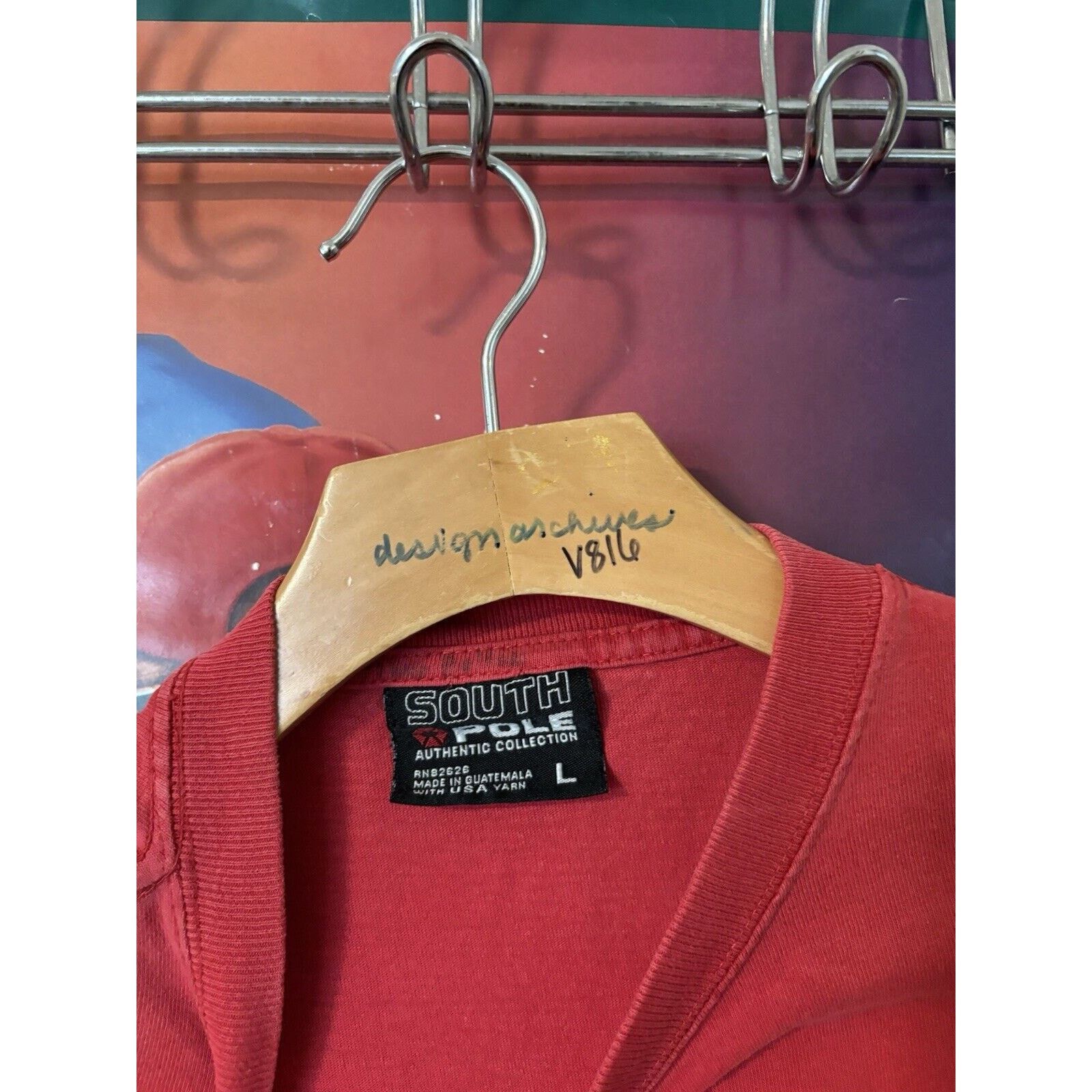 Southpole vintage skateboard south pole red y2k T-shirt Size Large Size US L / EU 52-54 / 3 - 2 Thumbnail
