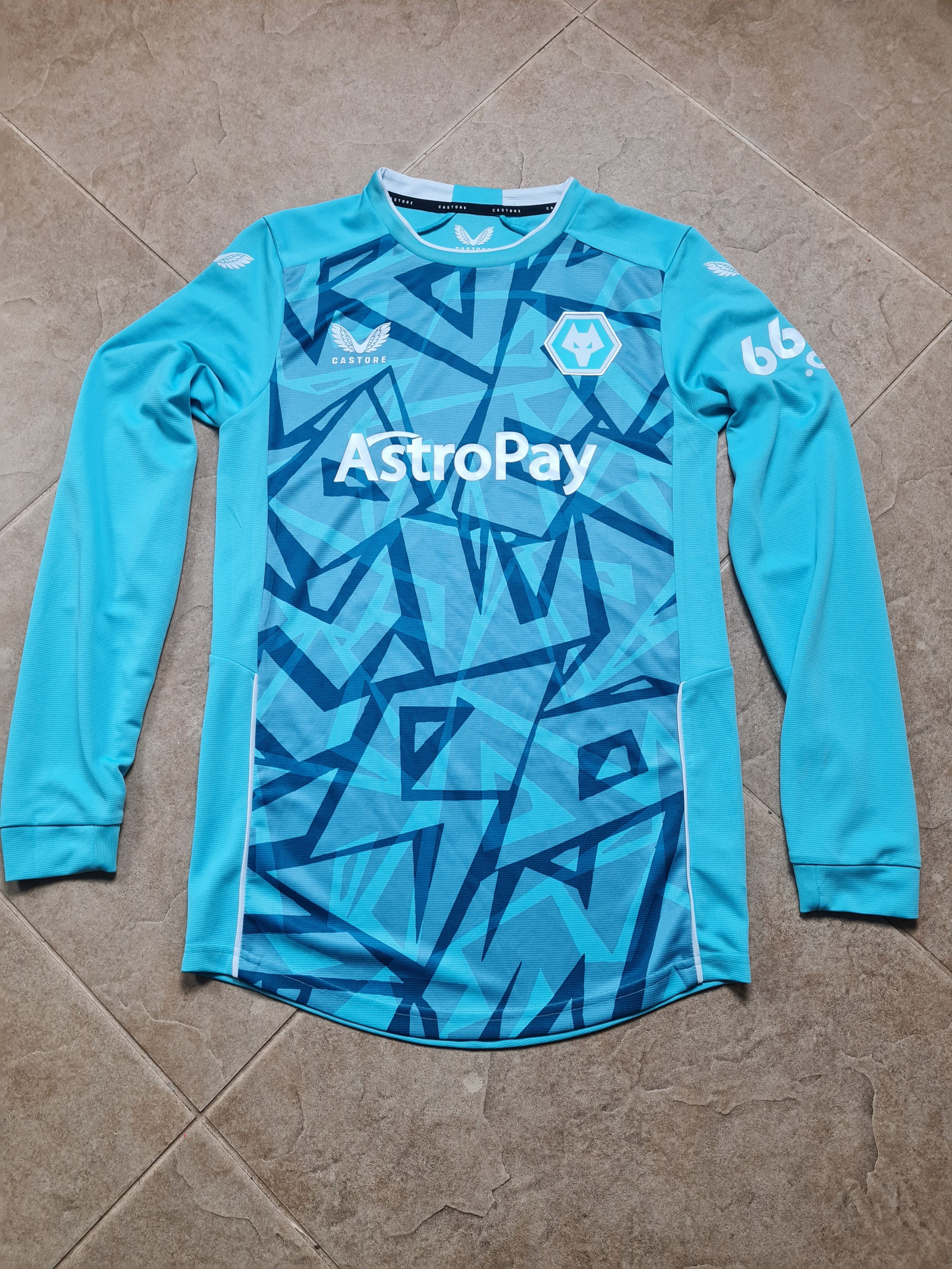 Castore Jersey Wolverhampton Wanderers Long Sleeve 2023/24 Shirt XS Size US XS / EU 42 / 0 - 8 Thumbnail