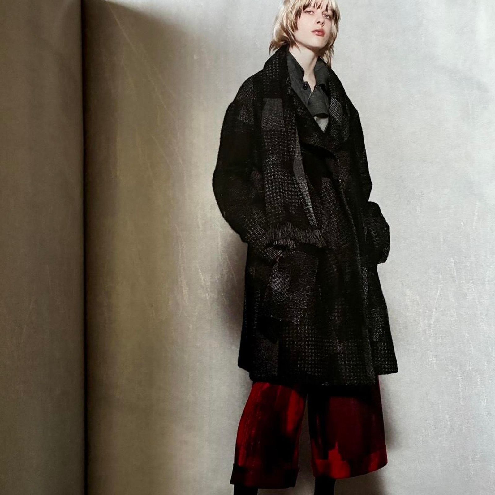 Japanese Brand × Yohji Yamamoto Y’s by Yohji Yamamoto 2024/2025 A/W catalog lookBook Size ONE SIZE - 3 Thumbnail