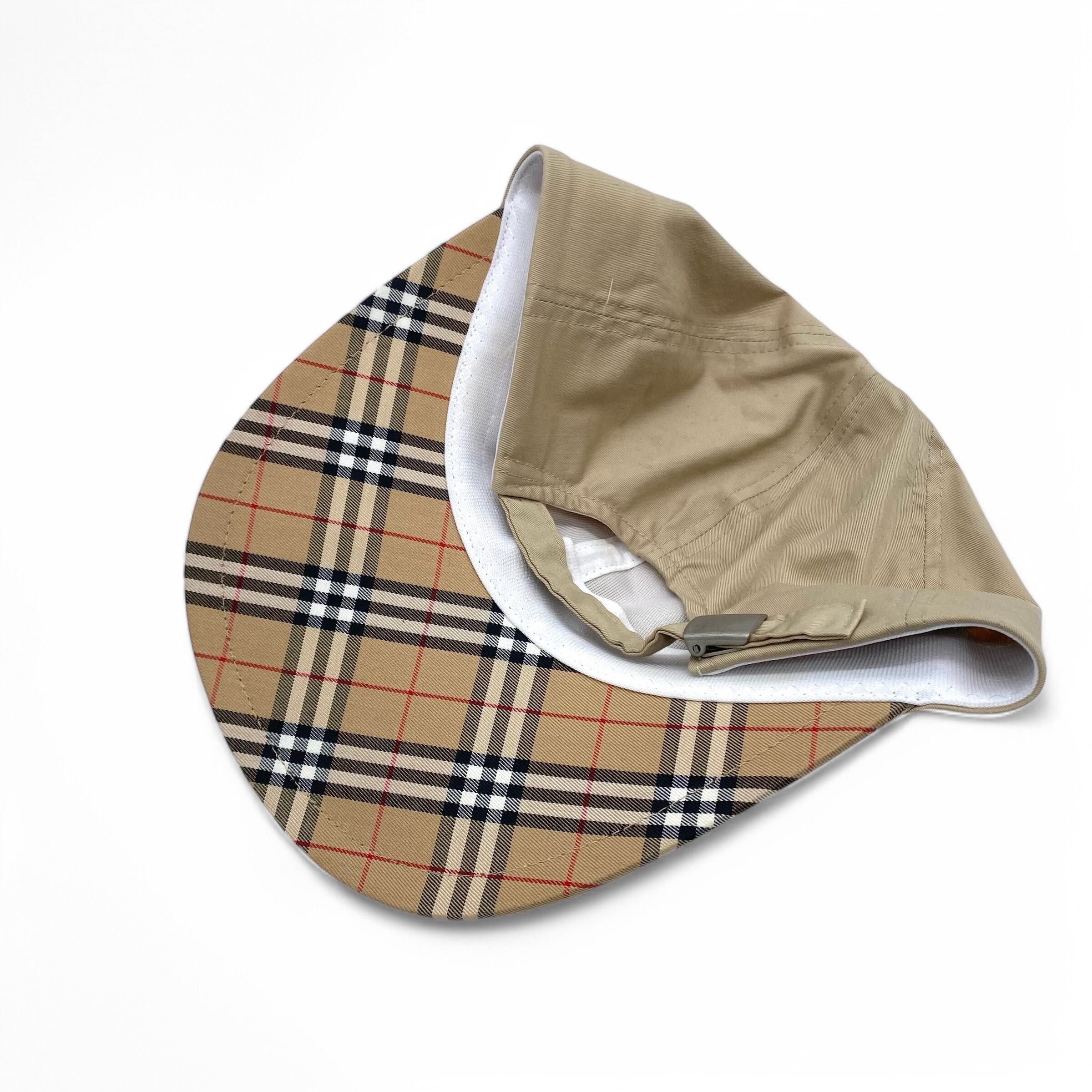 Burberry Burberry Golf Snapback Khaki Nova Check Visor Size ONE SIZE - 3 Thumbnail