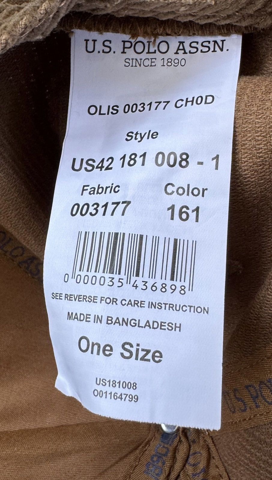 U.S. Polo Assn. Cap U.S Polo Assn New Size ONE SIZE - 2 Thumbnail