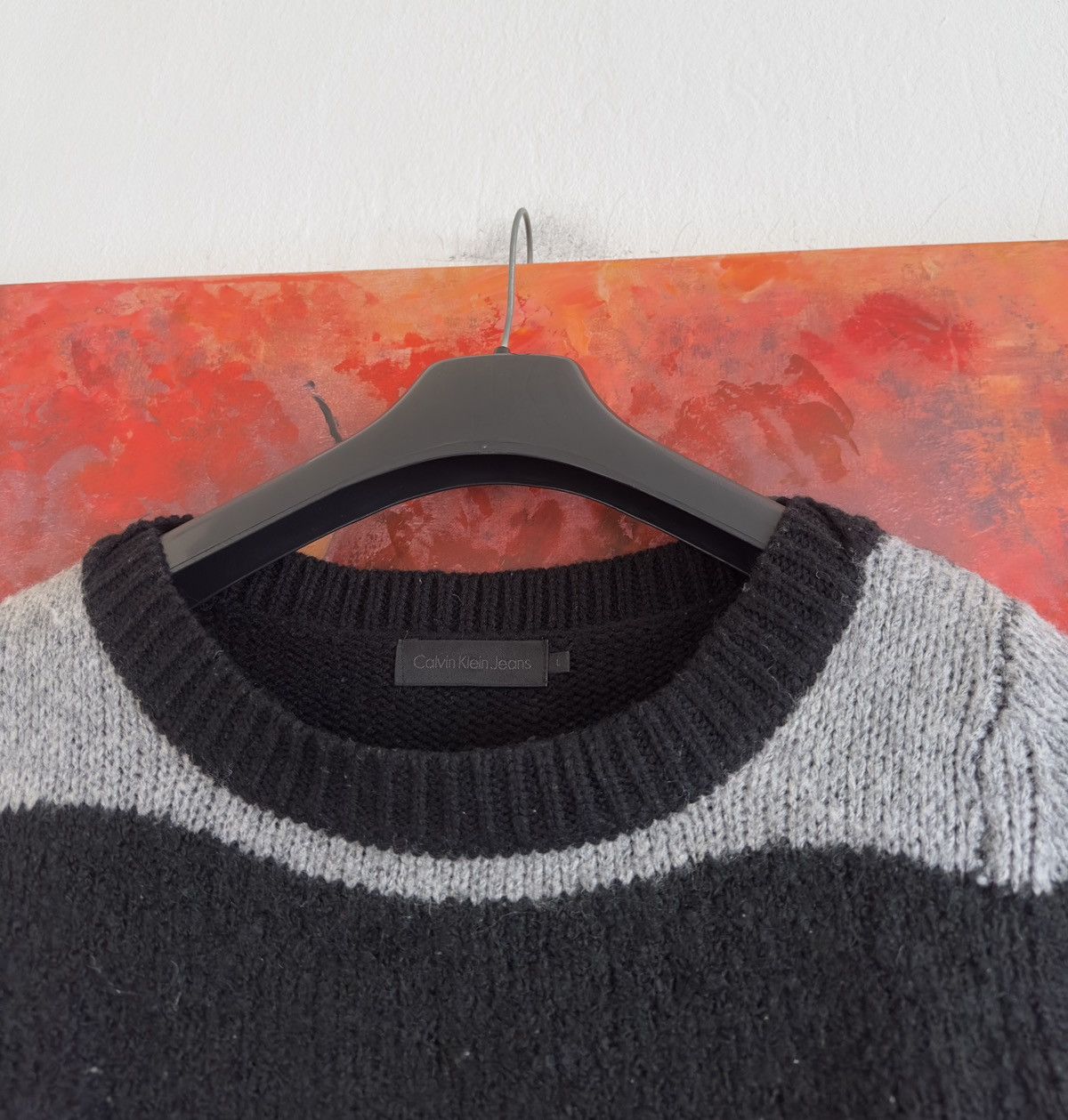 Calvin Klein Calvin Klein Relaxed Sweater Size L Size L / US 10 / IT 46 - 3 Thumbnail