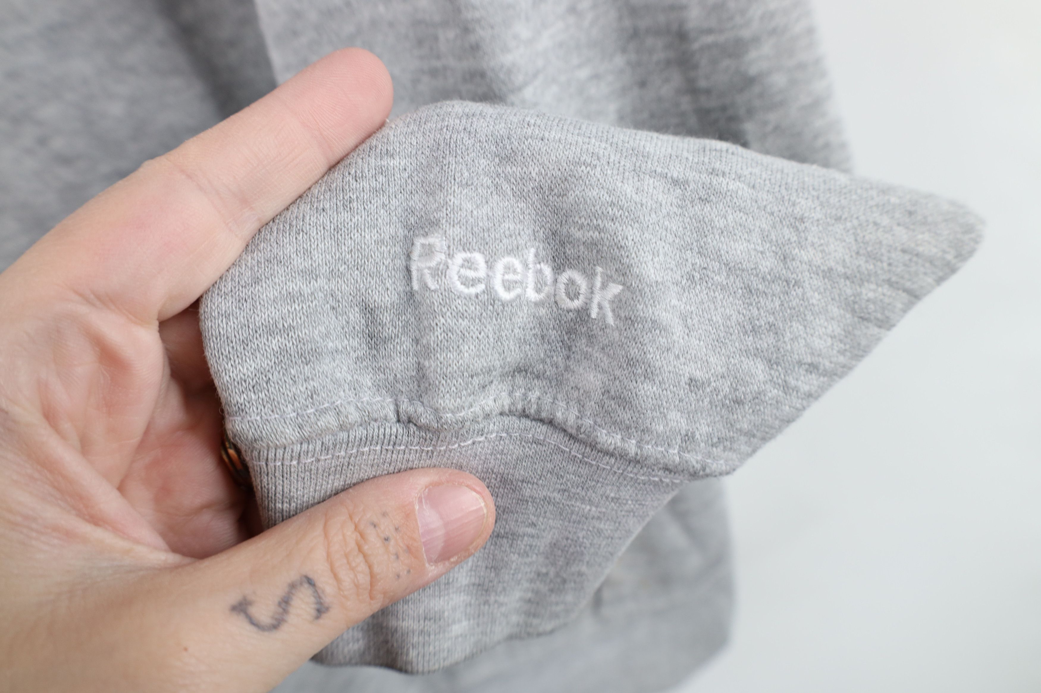 Reebok Vintage Reebok Steelers Football Hoodie Sweatshirt Gray Size S / US 4 / IT 40 - 4 Thumbnail