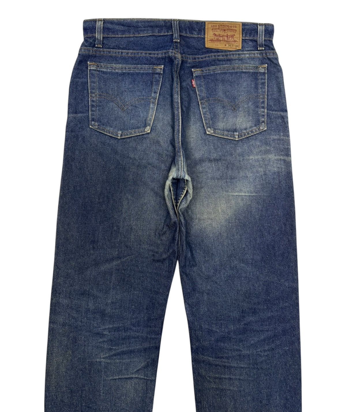 Levi's Vintage Clothing Vintage Levis 510 Made in USA Blue Condition Denim Jeans Size US 34 / EU 50 - 8 Thumbnail