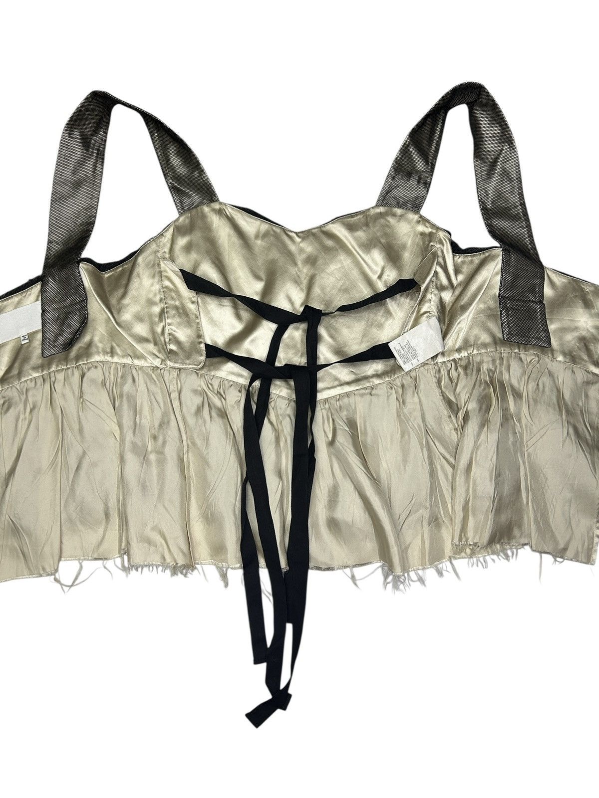 Maison Margiela S/S 14 Blank Tag Layered Top Size M / US 6-8 / IT 42-44 - 5 Thumbnail