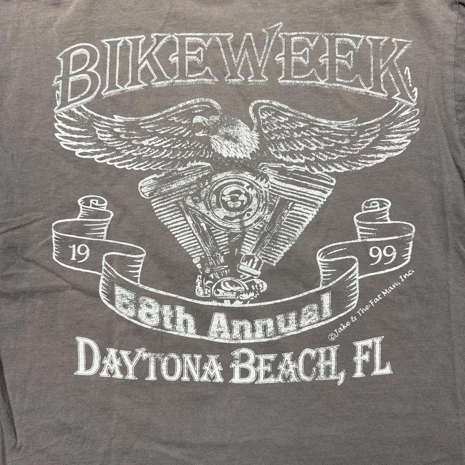 Other Daytona 1999 Bike Week Motorcyle Faded 90's T-Shirt Size US L / EU 52-54 / 3 - 4 Thumbnail