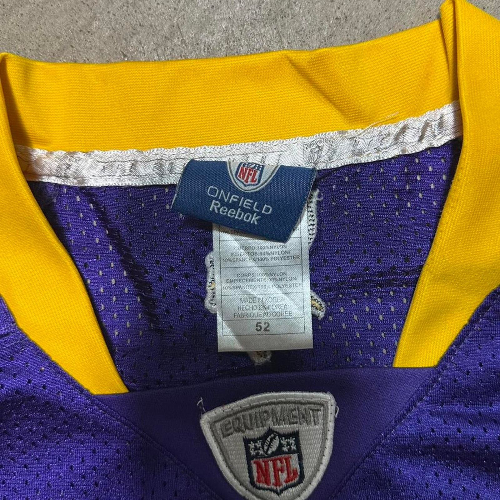 Reebok Reebok Minnesota Vikings NFL Jersey Football Chris Cook Size US XL / EU 56 / 4 - 3 Thumbnail