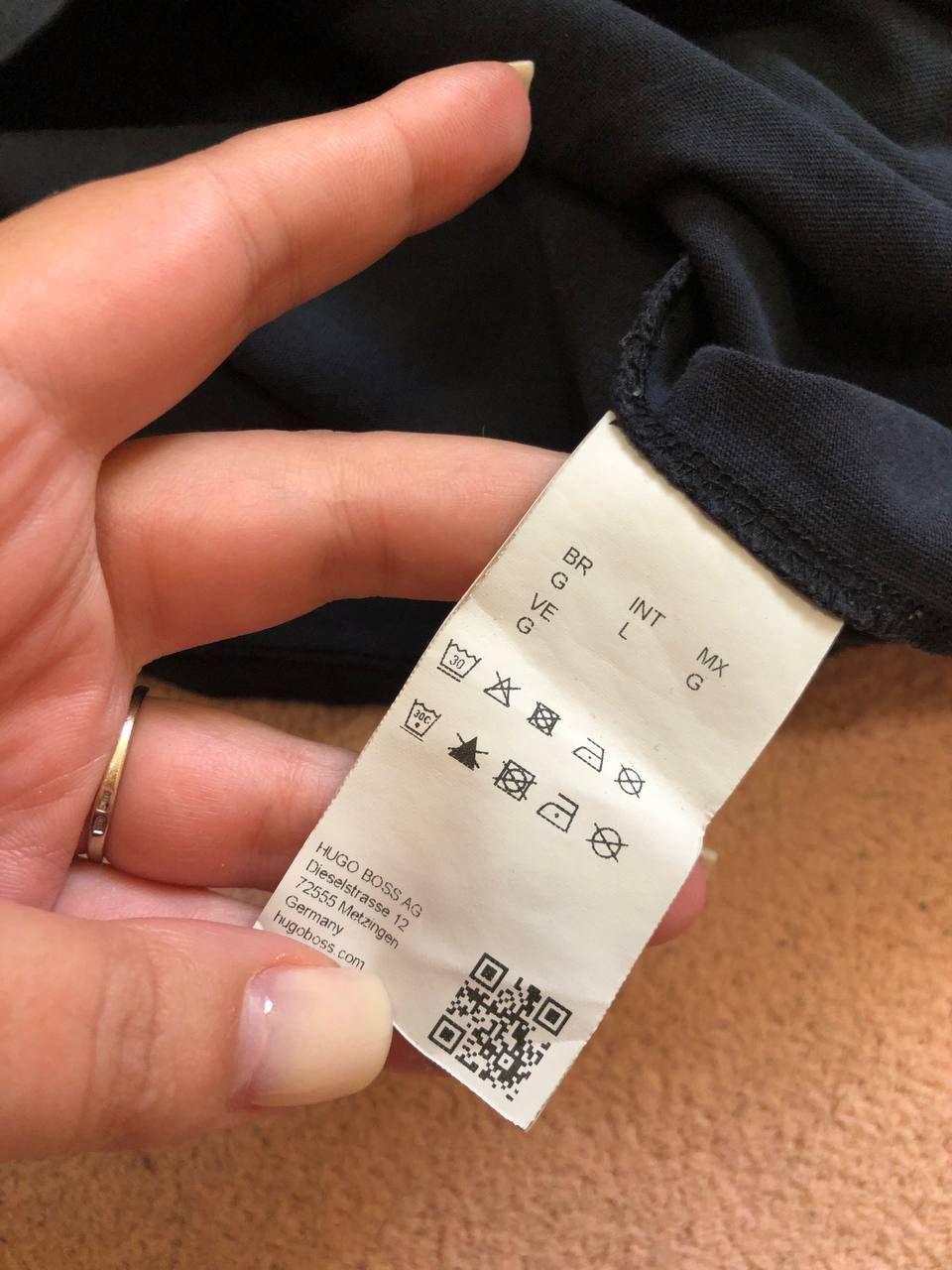 Hugo Boss Hugo Boss T-Shirt Size US L / EU 52-54 / 3 - 4 Thumbnail