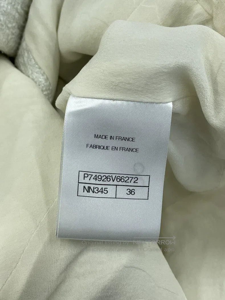 Chanel Chanel White braided coat Size XS / US 0-2 / IT 36-38 - 6 Thumbnail