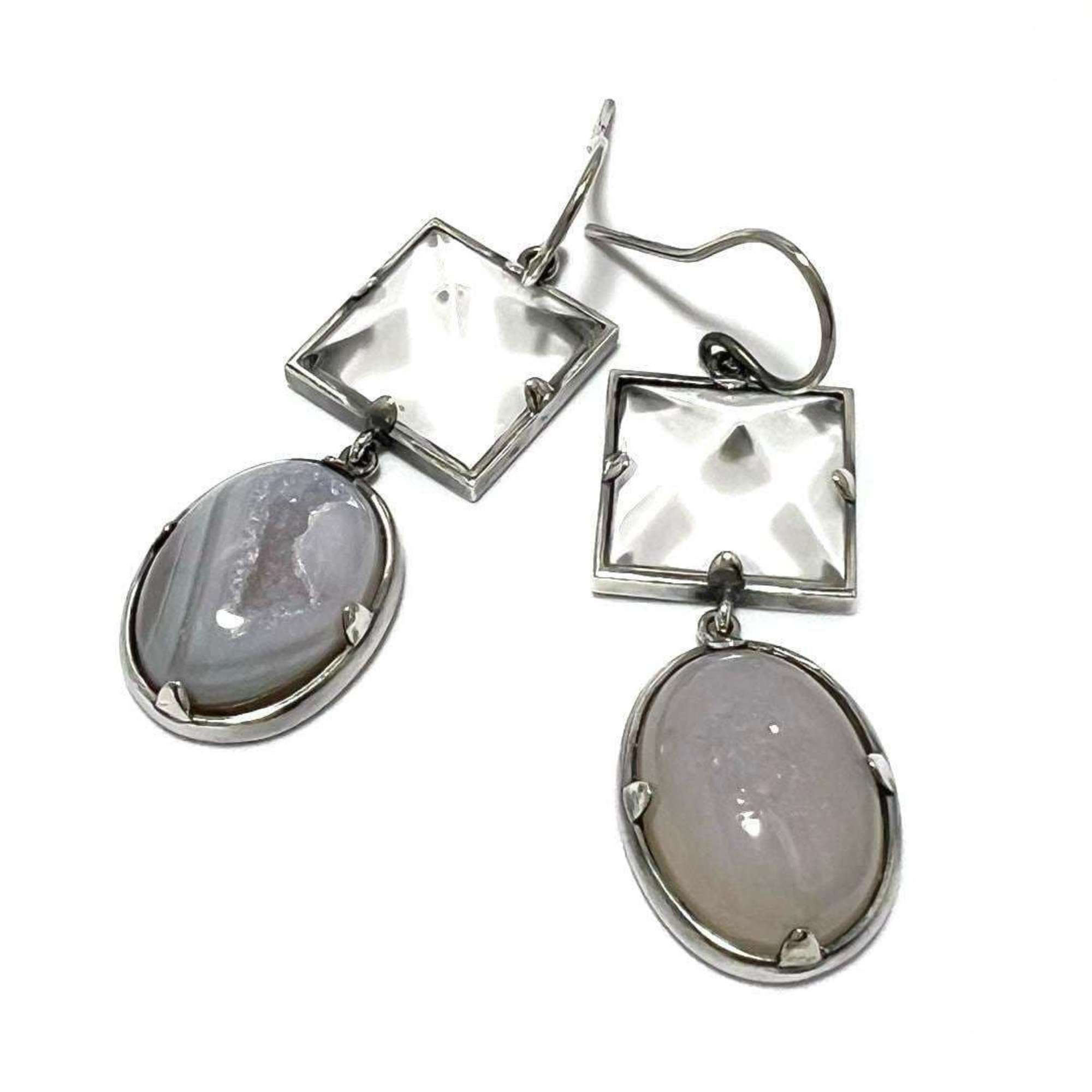 Bottega Veneta Bottega Veneta Women's Hook Earrings, Chalcedony Size ONE SIZE - 1 Thumbnail