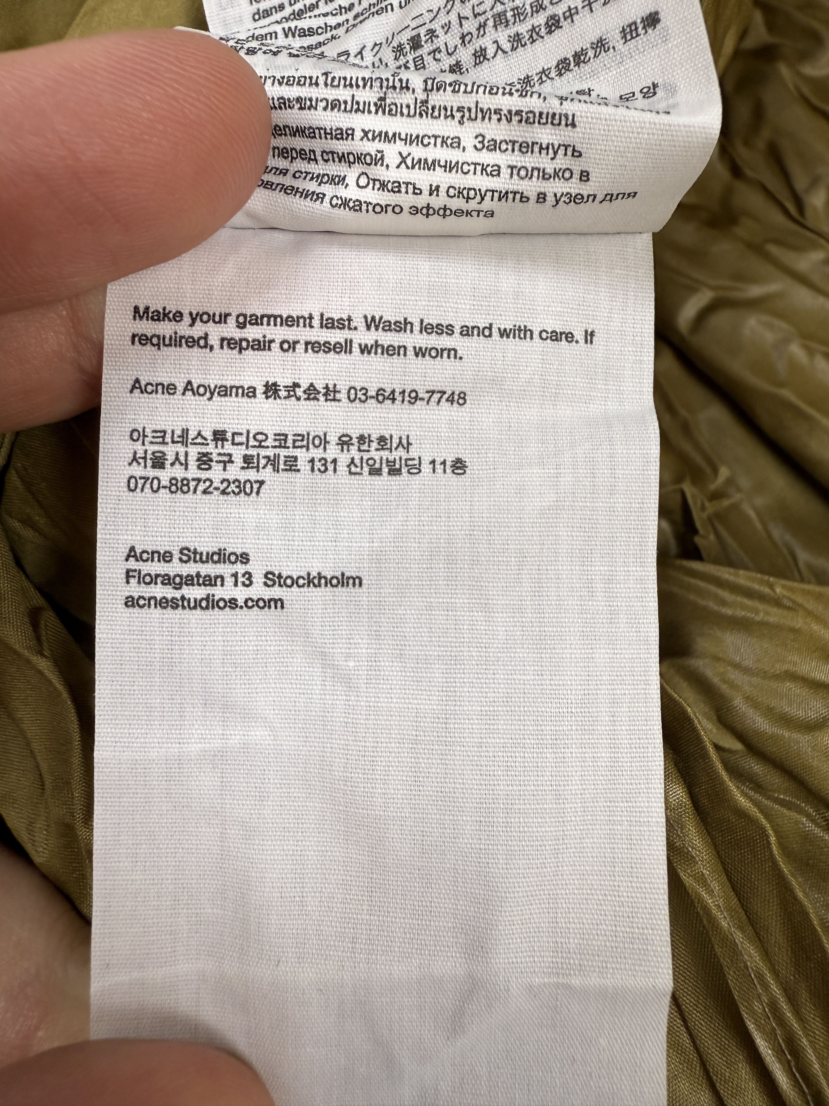 Acne Studios $900 Acne Studios Crinkled Maxi Dress Size M / US 6-8 / IT 42-44 - 13 Thumbnail