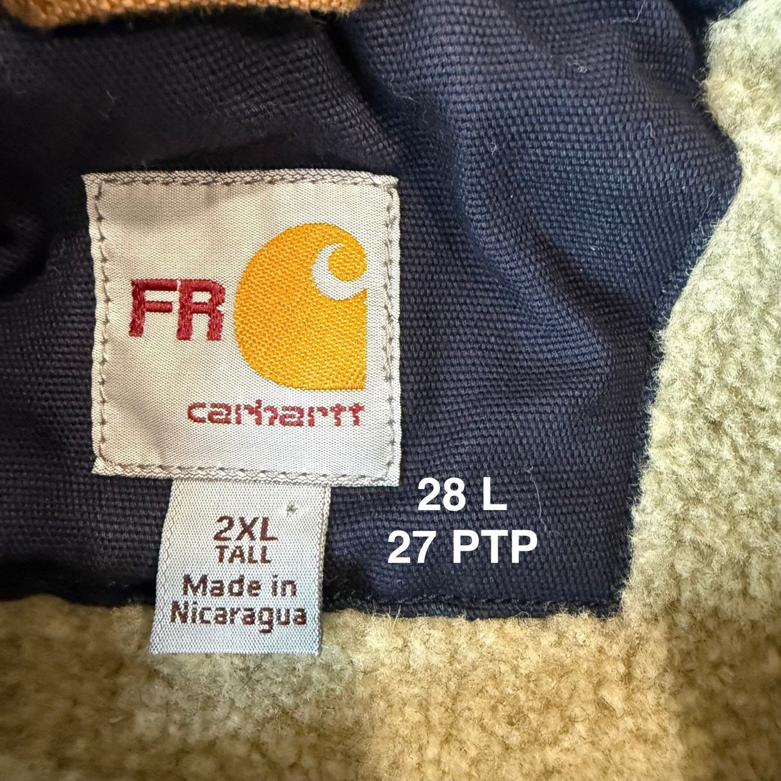 Carhartt Carhartt Flame Resistant Mock Neck Sherpa Lined Vest 2XL Size US XXL / EU 58 / 5 - 7 Thumbnail