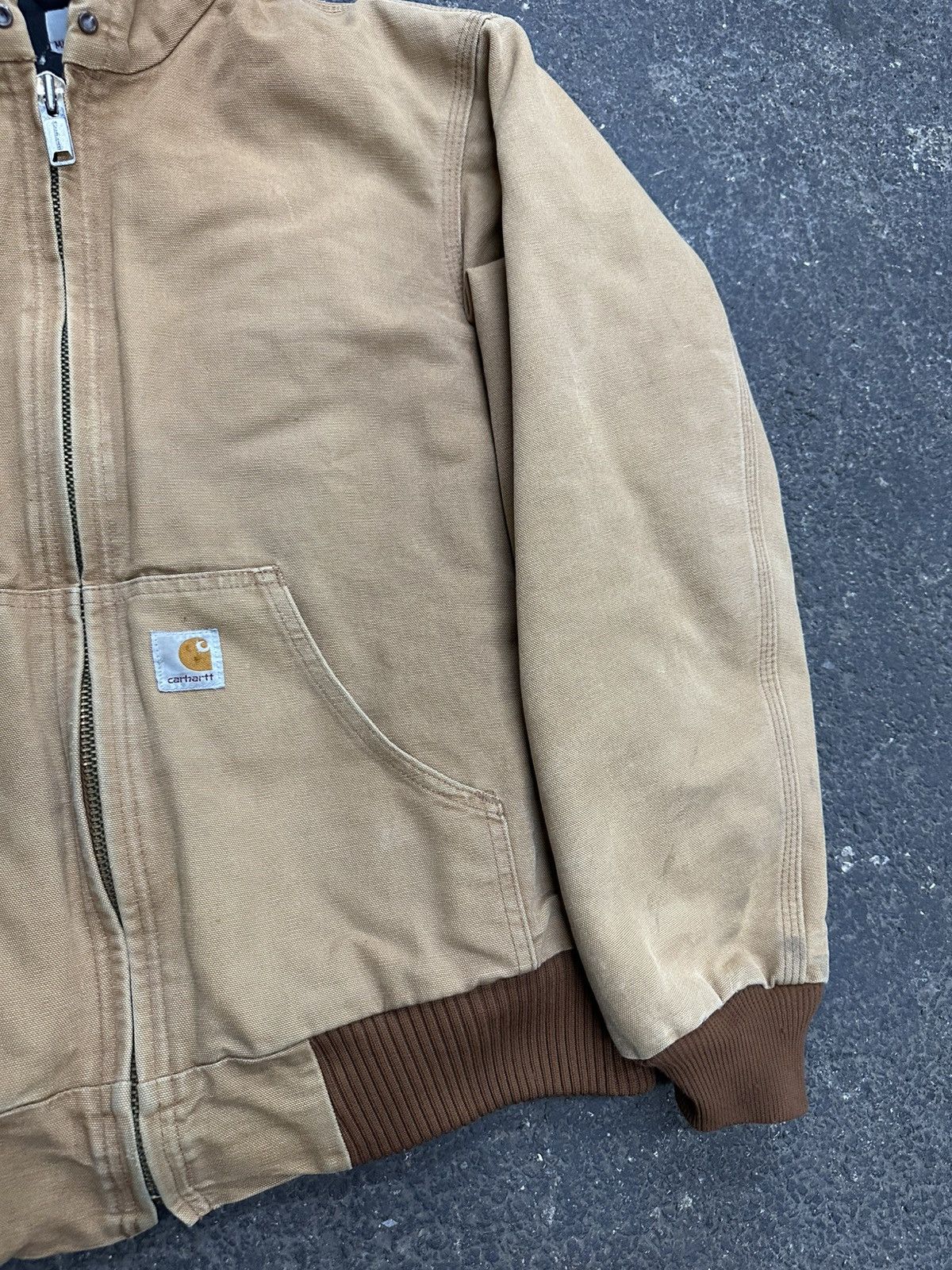 Carhartt Y2K carhartt canvas hooded jacket Size US S / EU 44-46 / 1 - 3 Thumbnail