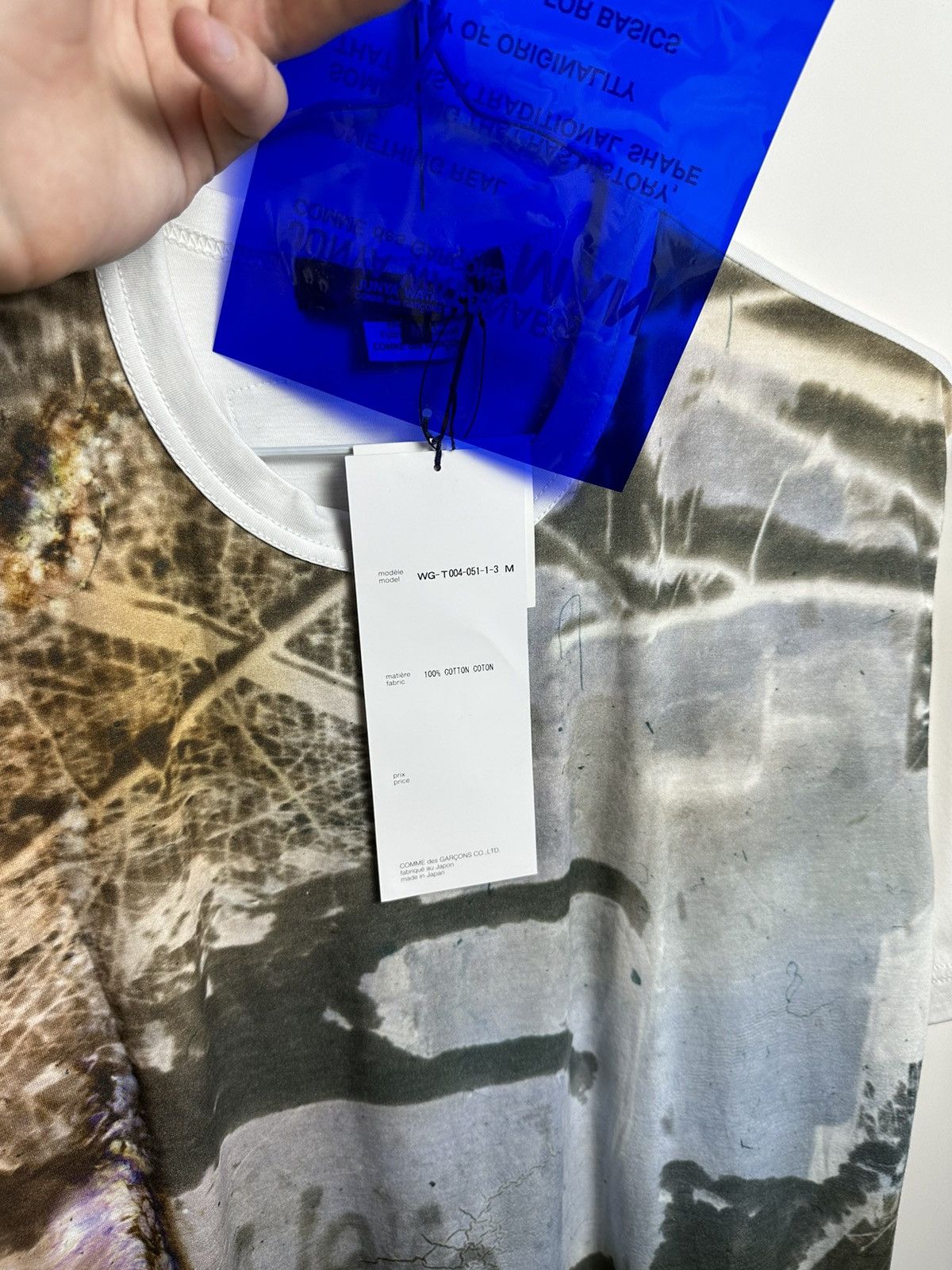 Comme des Garcons NWT Comme Des Garçons x Junya Watanabe All Over Print Tee Size US M / EU 48-50 / 2 - 7 Thumbnail