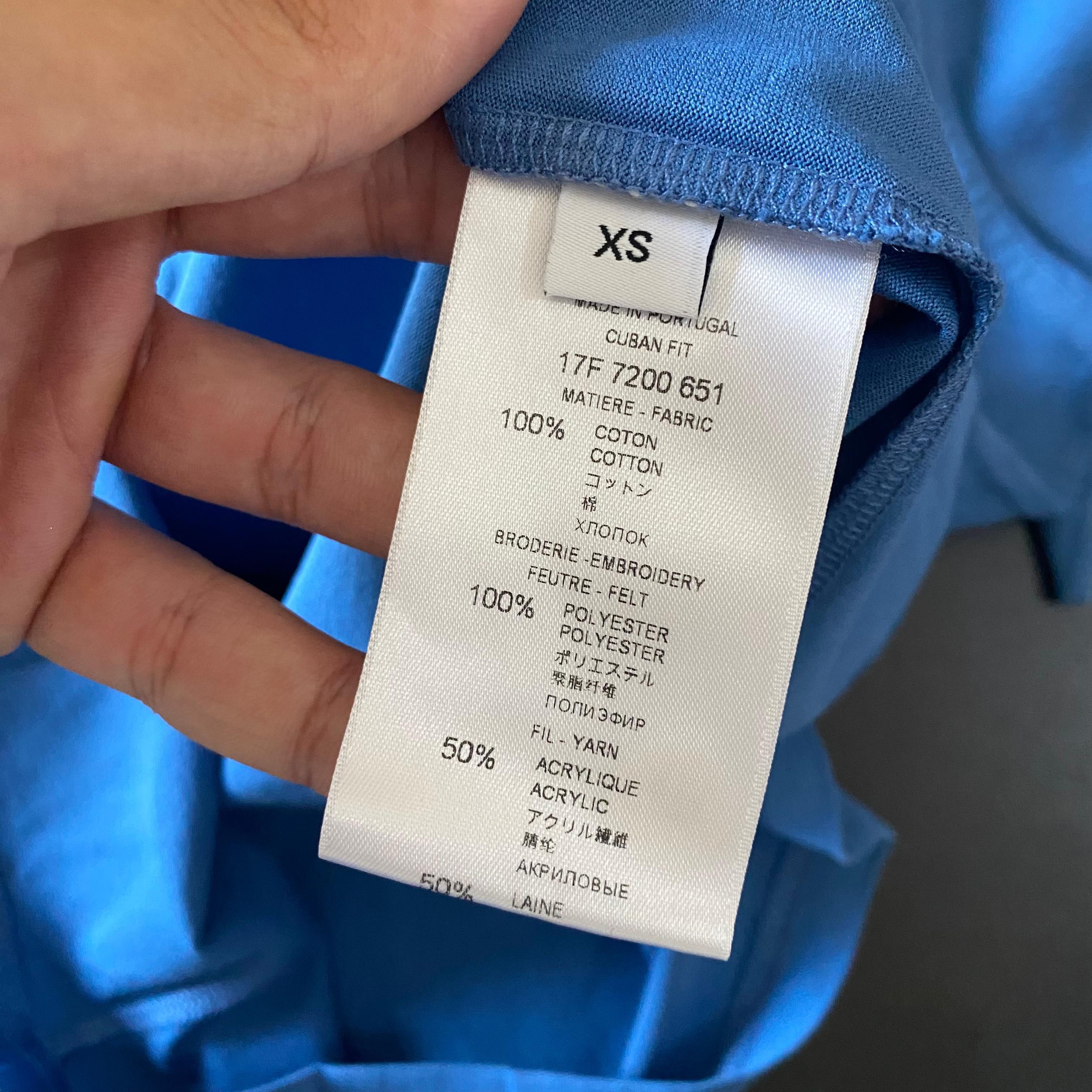 Givenchy Blue and Red Felt 5 Stars T-Shirt Size US XS / EU 42 / 0 - 6 Thumbnail