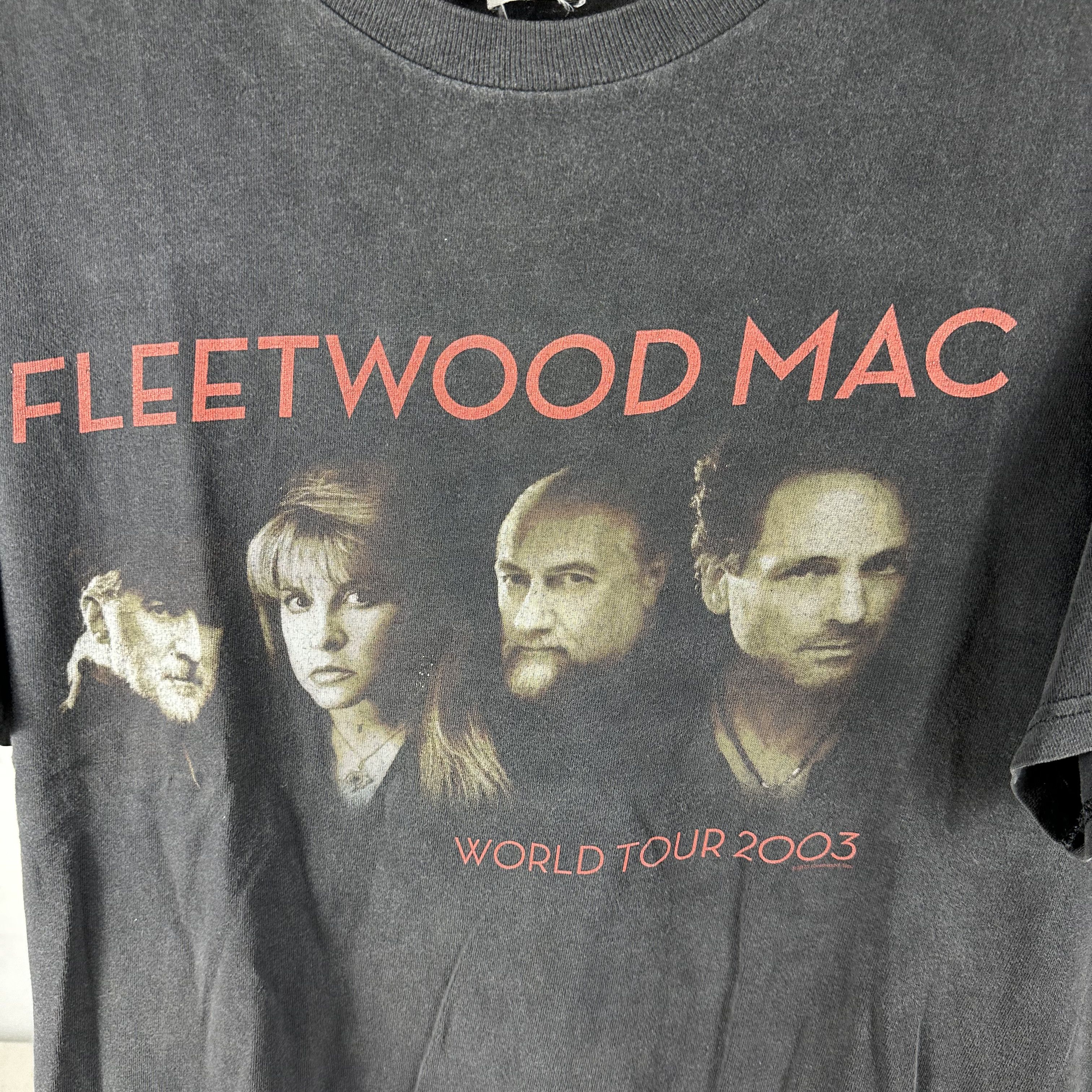 Vintage 2003 Fleetwood Mac What's the World Coming To Tour Band Tee Size US XL / EU 56 / 4 - 2 Thumbnail