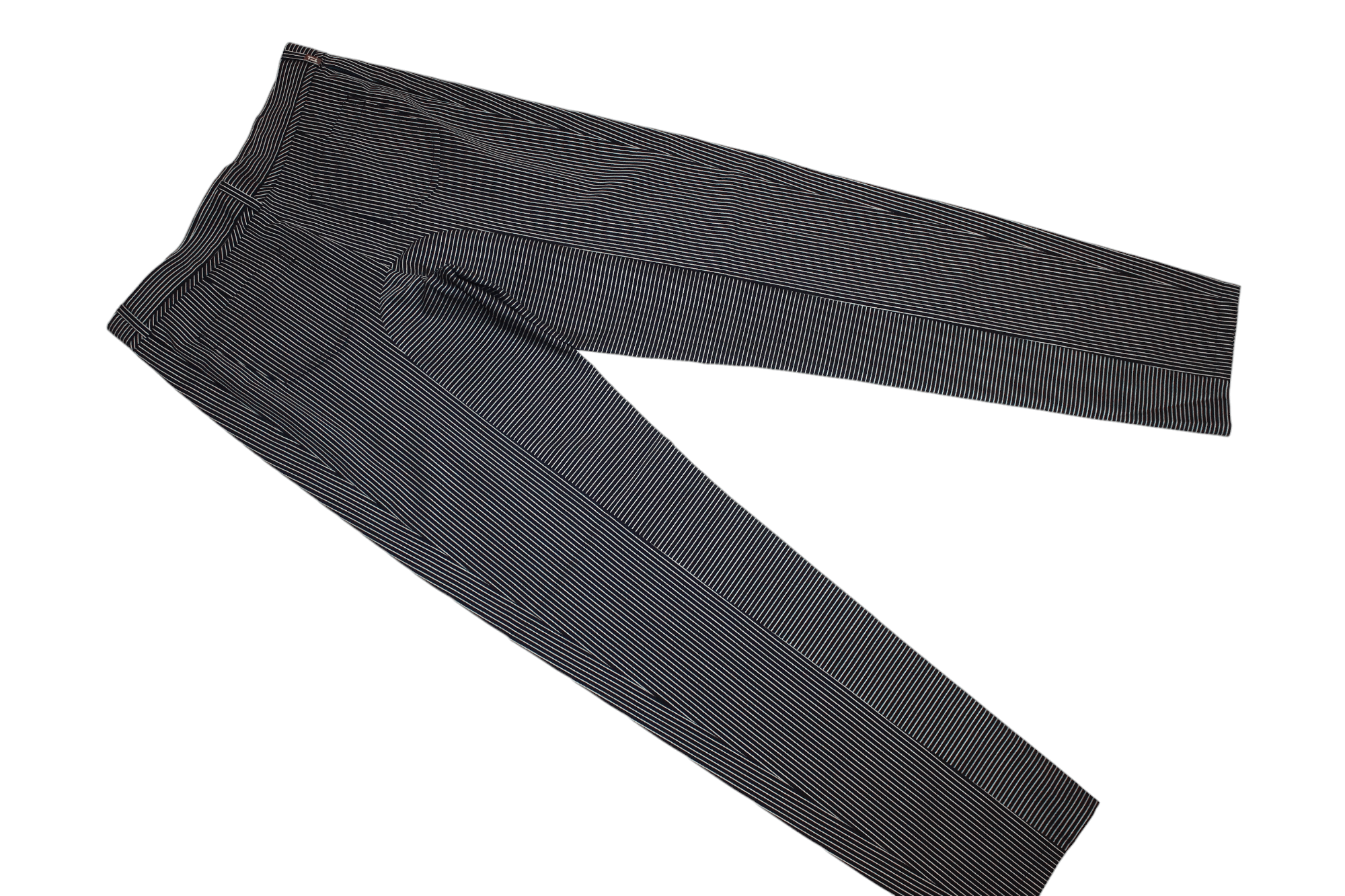 Other Atelier Treger hickory one pleat wool-blend tailored pants Size US 31 - 10 Thumbnail