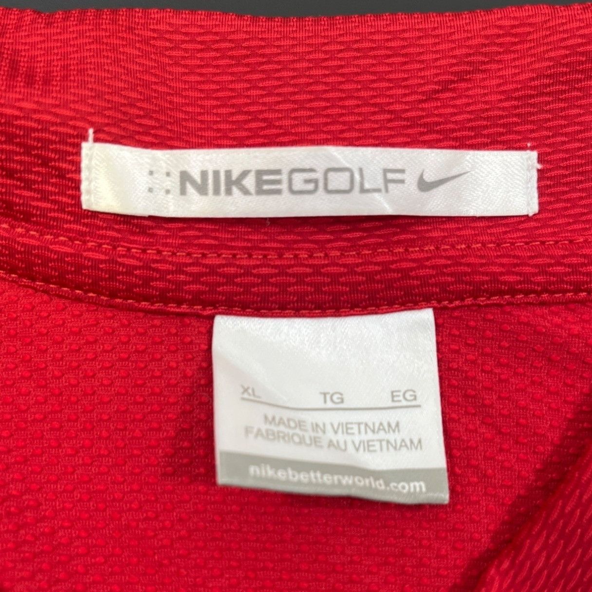 Nike Nike Golf Men's Red Golf Shirt/Polo Size XL SKU 4096 Size US XL / EU 56 / 4 - 5 Thumbnail