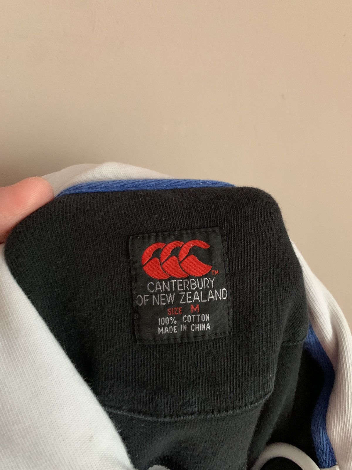 Canterbury of New Zealand Vintage Canterbury World Rugby Long Sleeve Shirt Retro Sz M Size US M / EU 48-50 / 2 - 12 Thumbnail