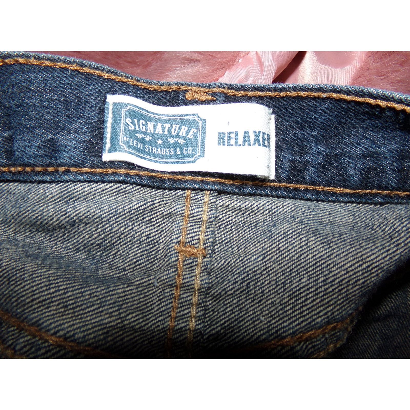 Levi's Levi Straus Signature Relaxed Straight Leg Jeans 33x30 Size 33" - 3 Thumbnail