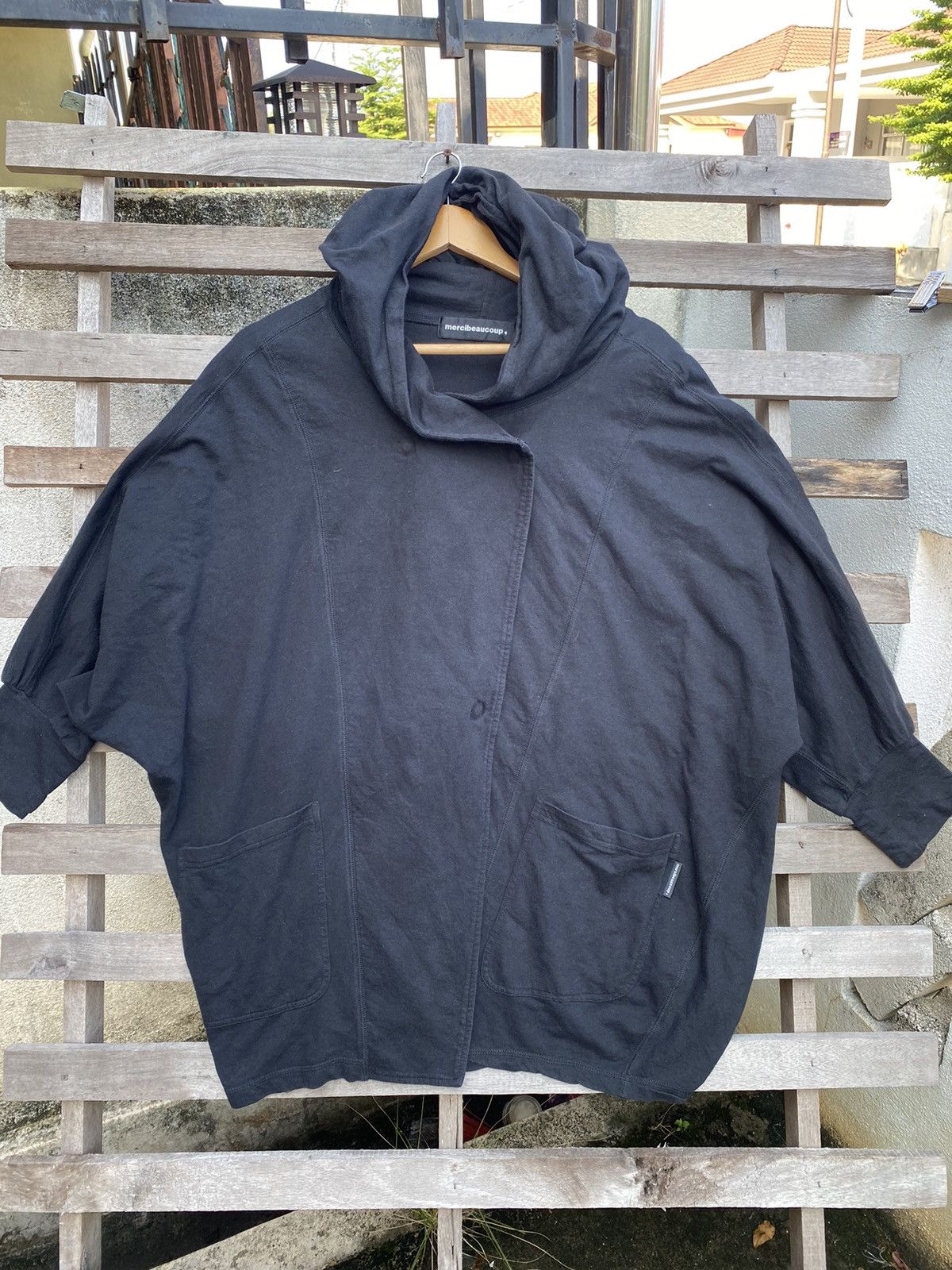 mercibeaucoup Vintage MERCIBEAUCOUP Issey Miyake Hoodie Cardigan Jacket Size L / US 10 / IT 46 - 3 Thumbnail