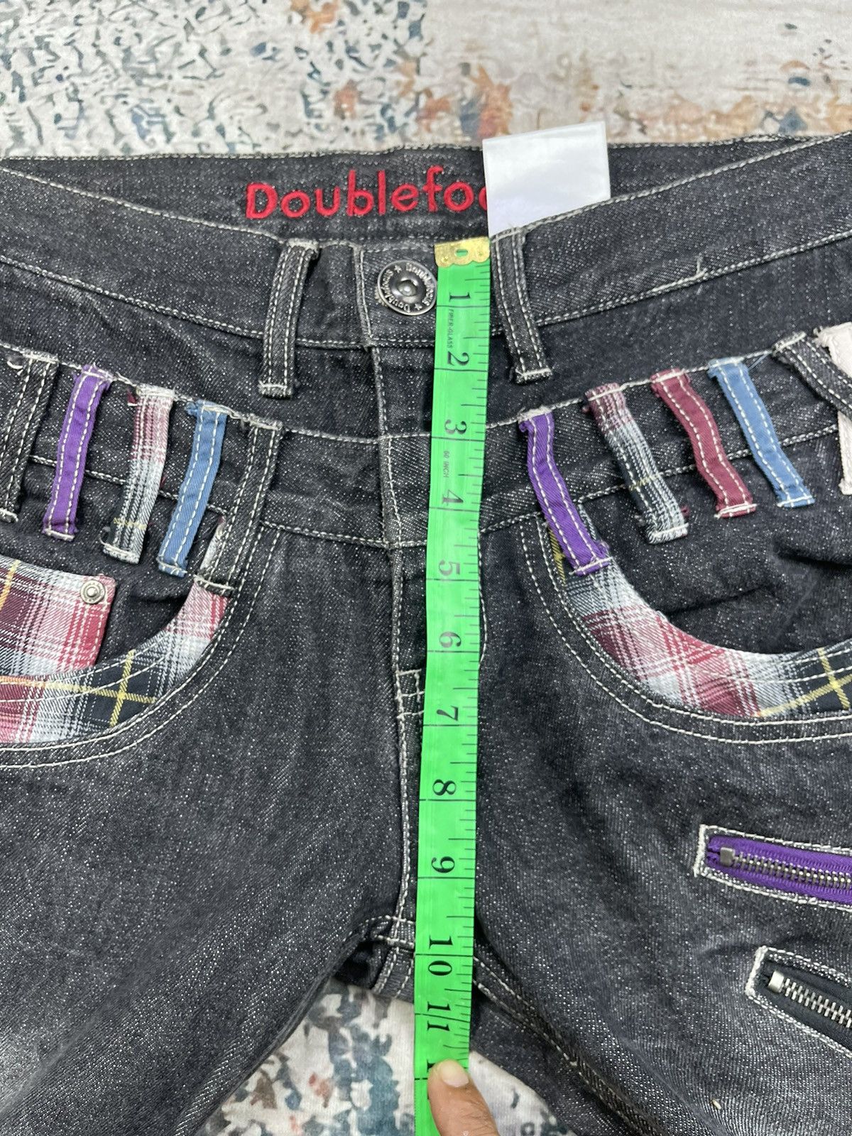 Hysteric Glamour Double Focus Distressed Double Waist Denim Size US 30 / EU 46 - 8 Thumbnail