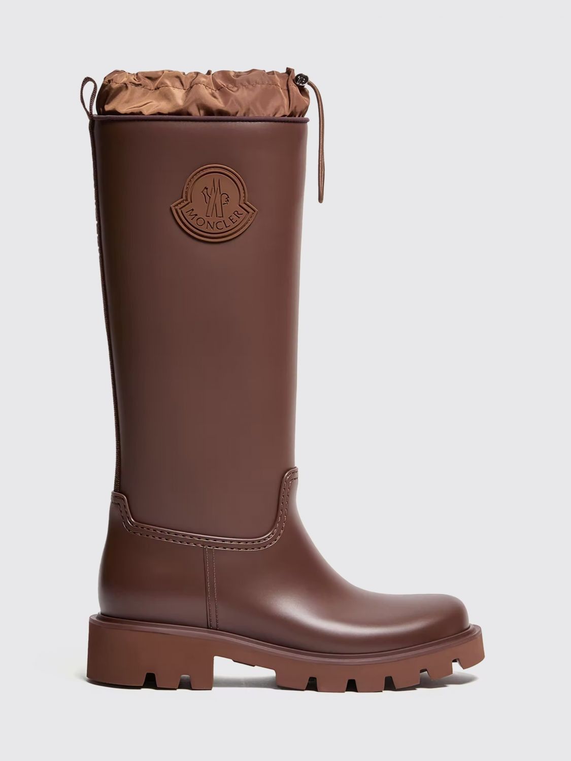 Moncler Moncler Boots Woman Brown Size US 8 / IT 38 - 1 Preview