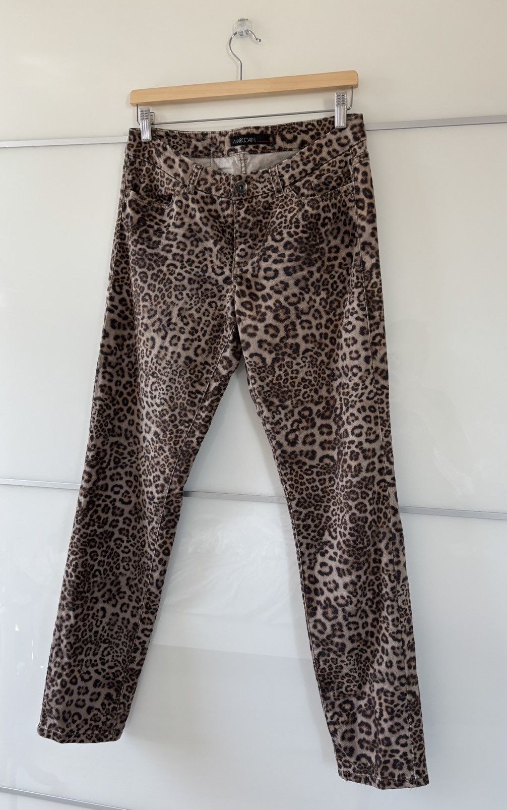 Designer Leopard print jeans M glamour Size 30" / US 8 / IT 44 - 5 Thumbnail