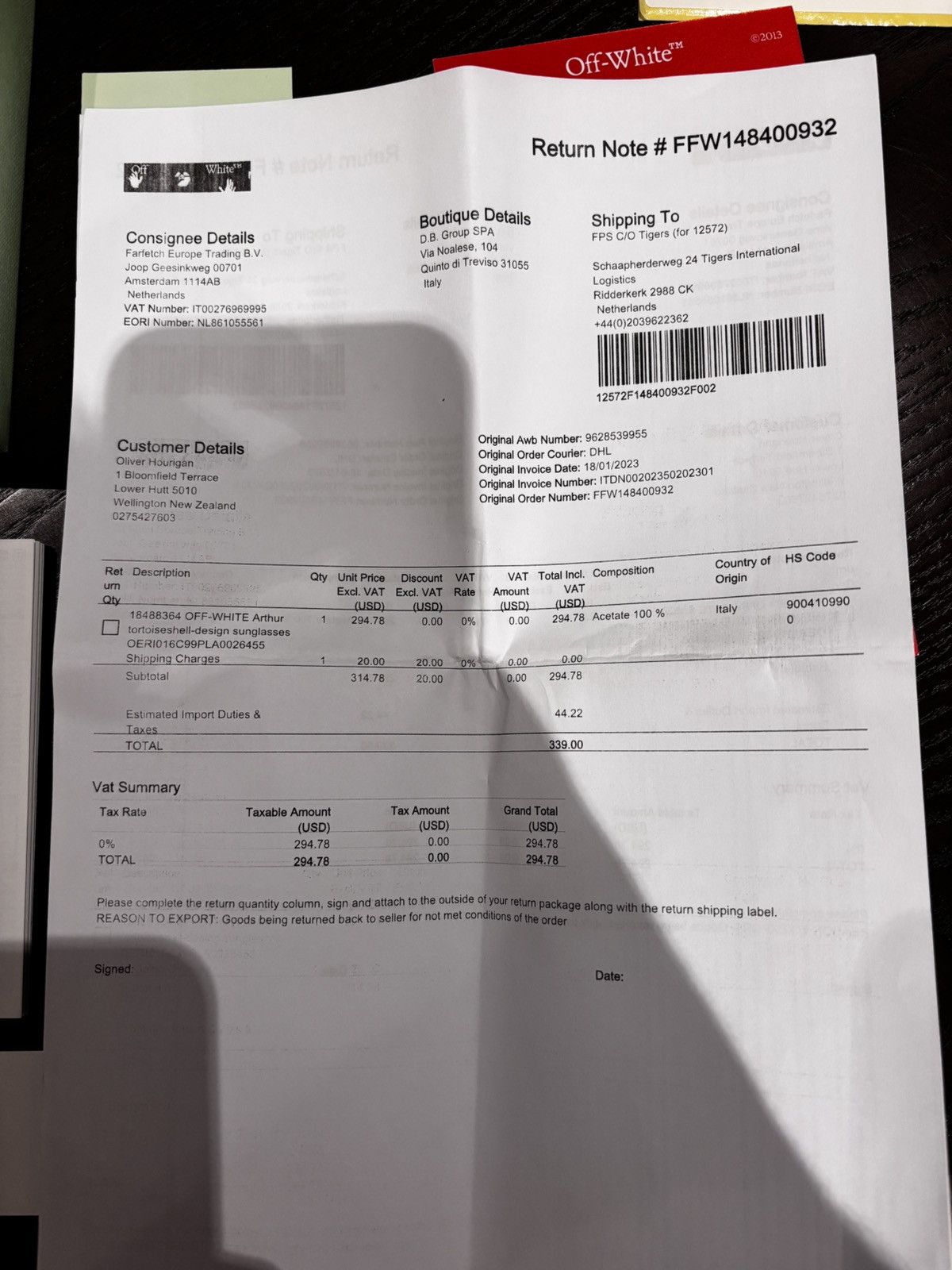 Off-White OFF-WHITE sunglasses Size ONE SIZE - 6 Thumbnail