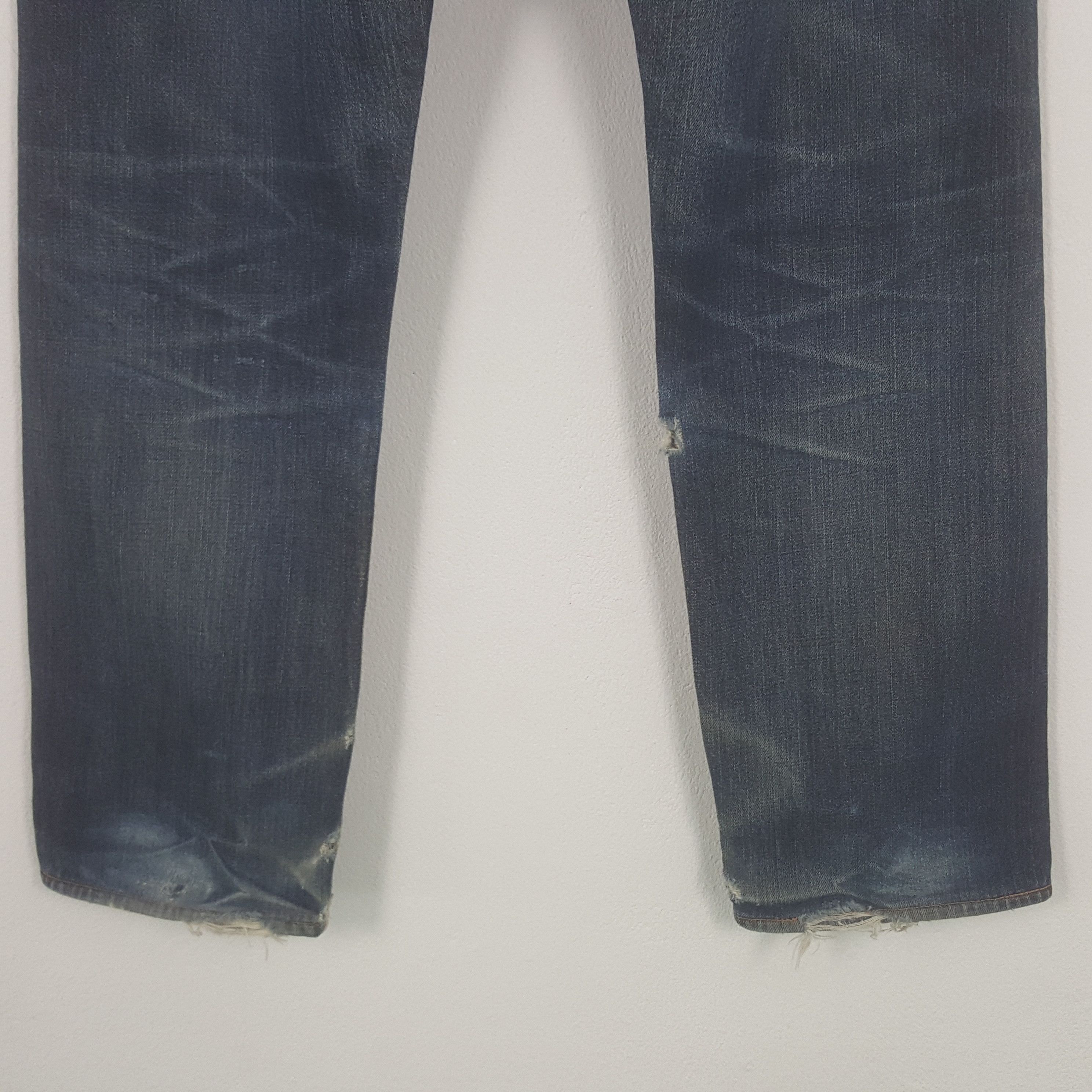 Evisu Vintage Evisu Japan Selvedge Custom Art Daicock Denim Jeans Size US 30 / EU 46 - 6 Thumbnail