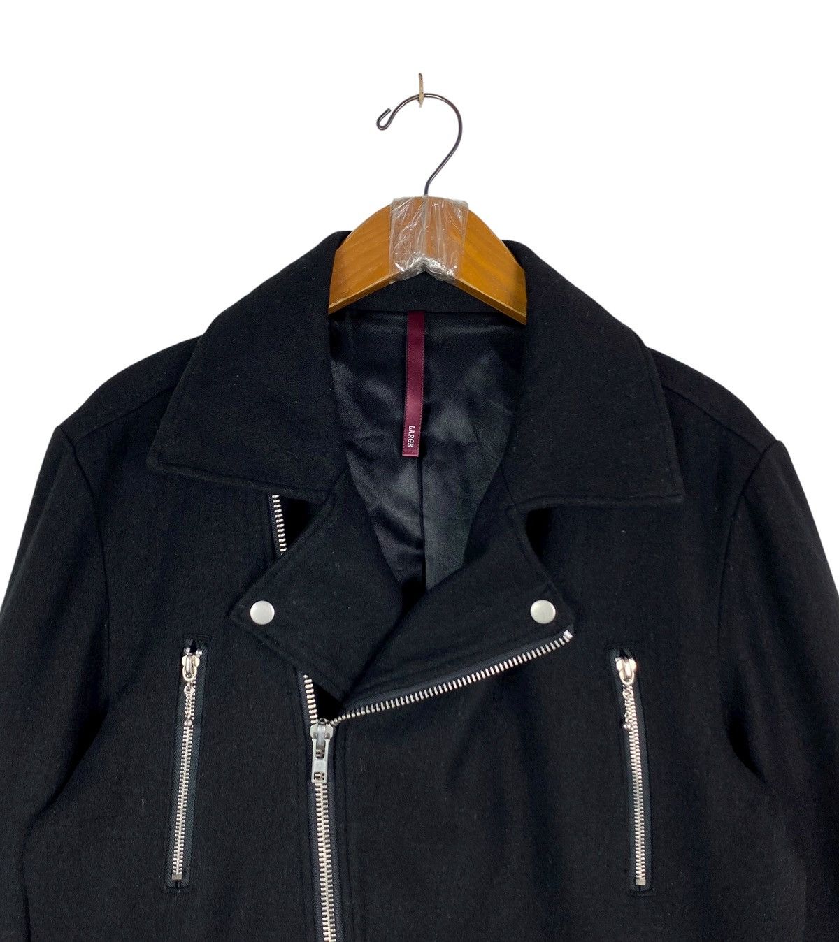 Japanese Brand Japanese Hikari Shoji Seditionaries Double Collar Wool Jacke Size L / US 10 / IT 46 - 4 Thumbnail