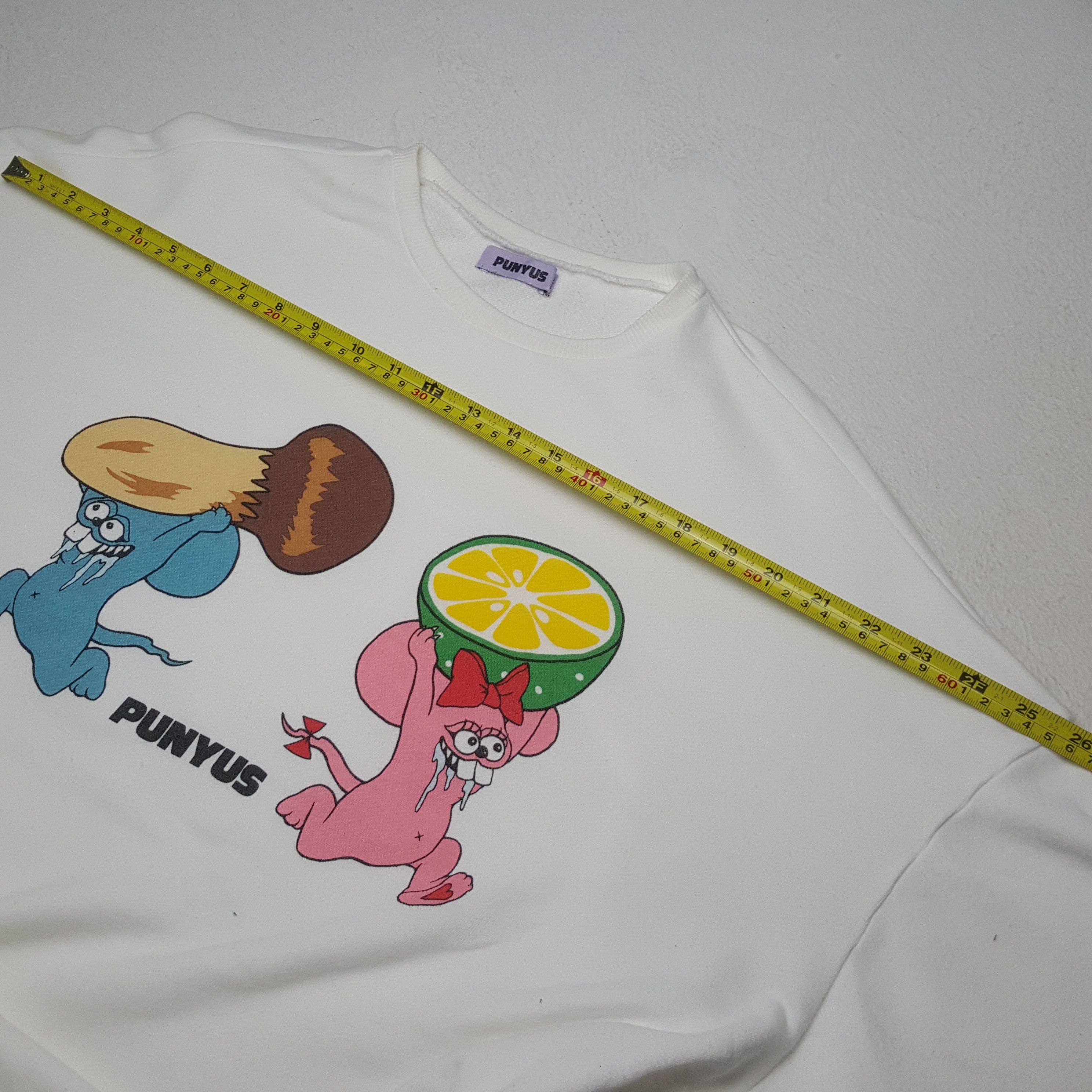 Vintage PUNYUS Japanese Streetwear Style Sweatshirt C295N20 Size US XL / EU 56 / 4 - 5 Thumbnail