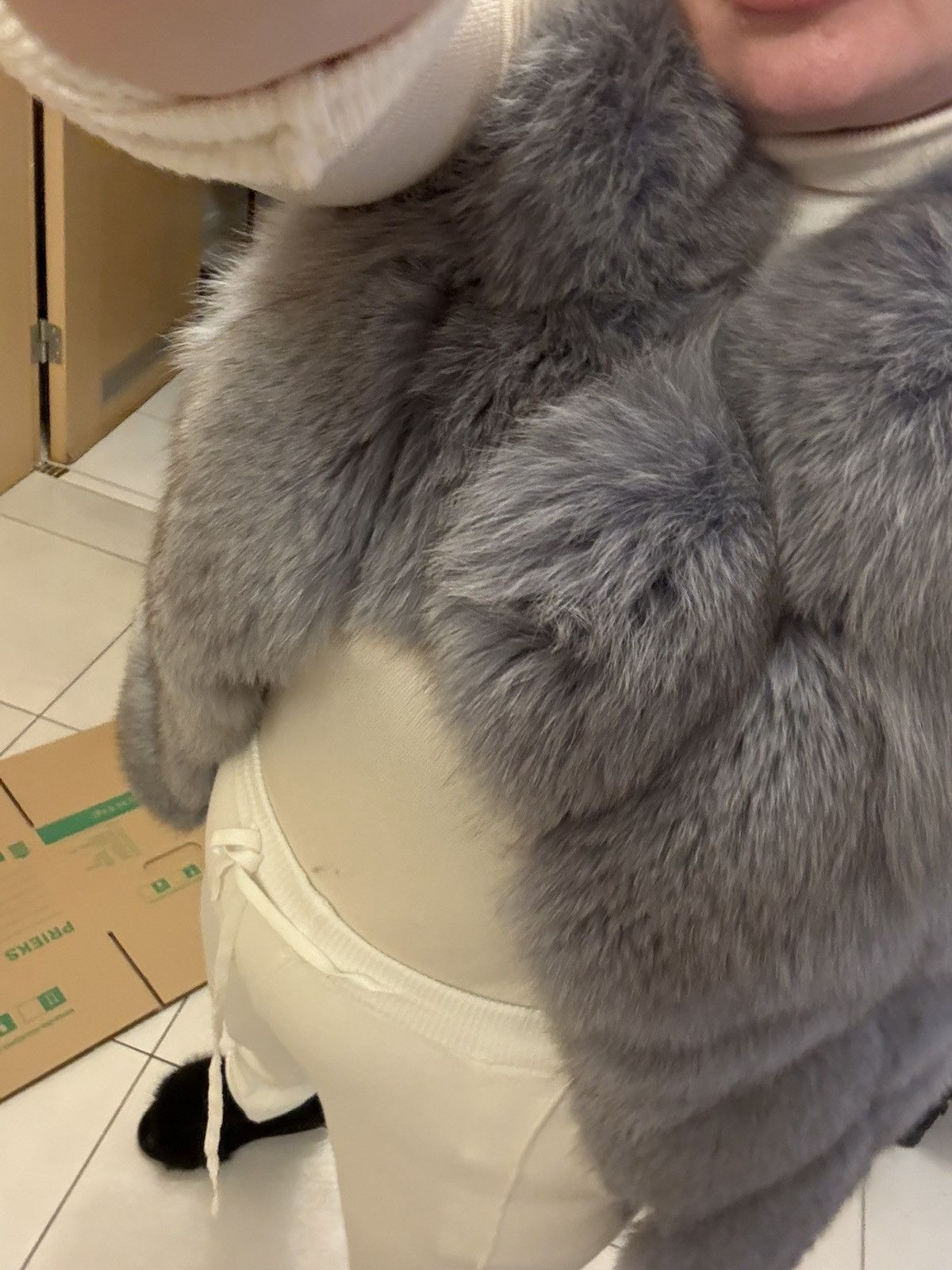 Vintage Fur fox veste Size M / US 6-8 / IT 42-44 - 6 Thumbnail