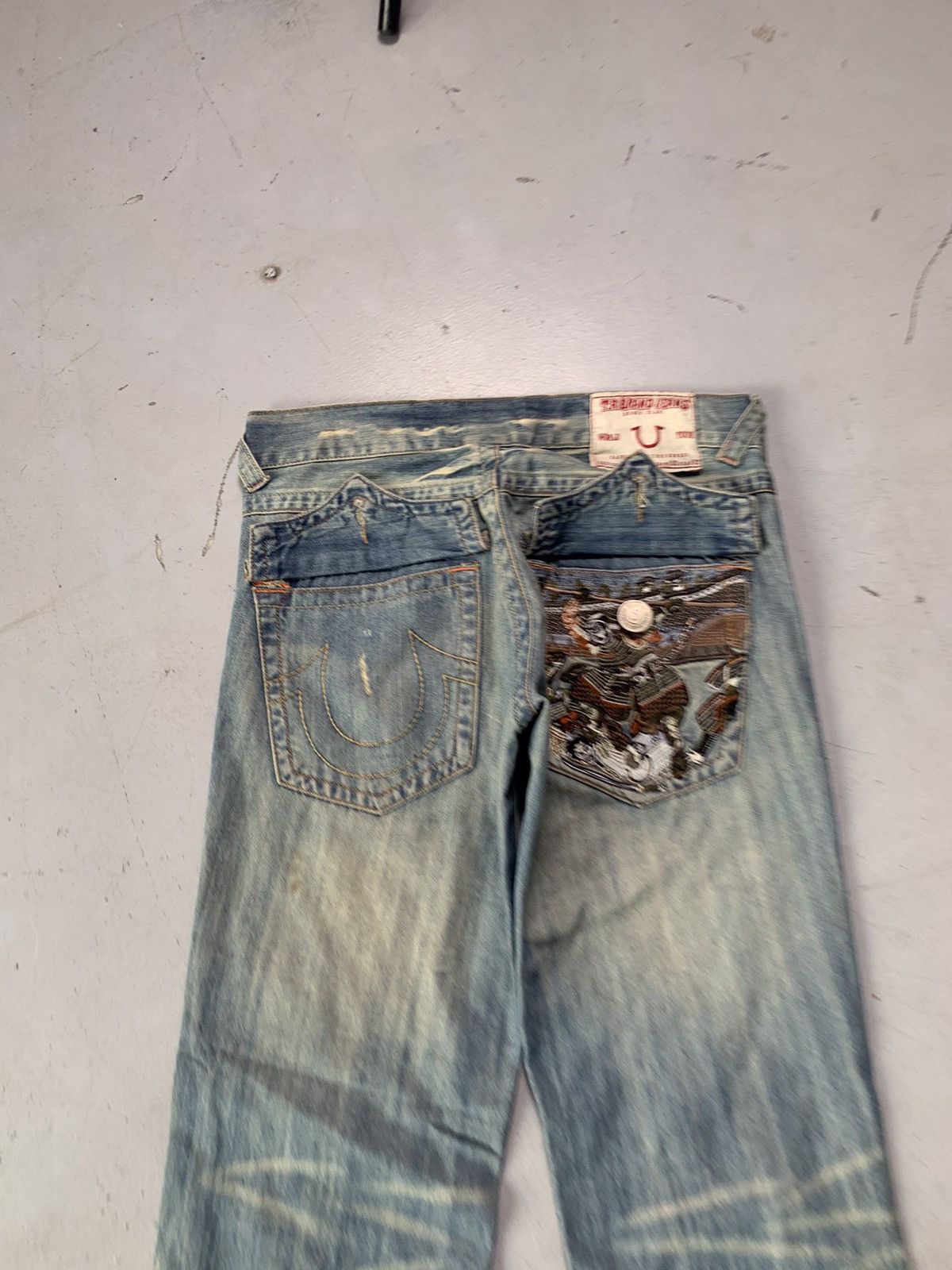 True Religion Vintage true religion amazing embroidered pocket billy denim Size US 30 / EU 46 - 3 Thumbnail