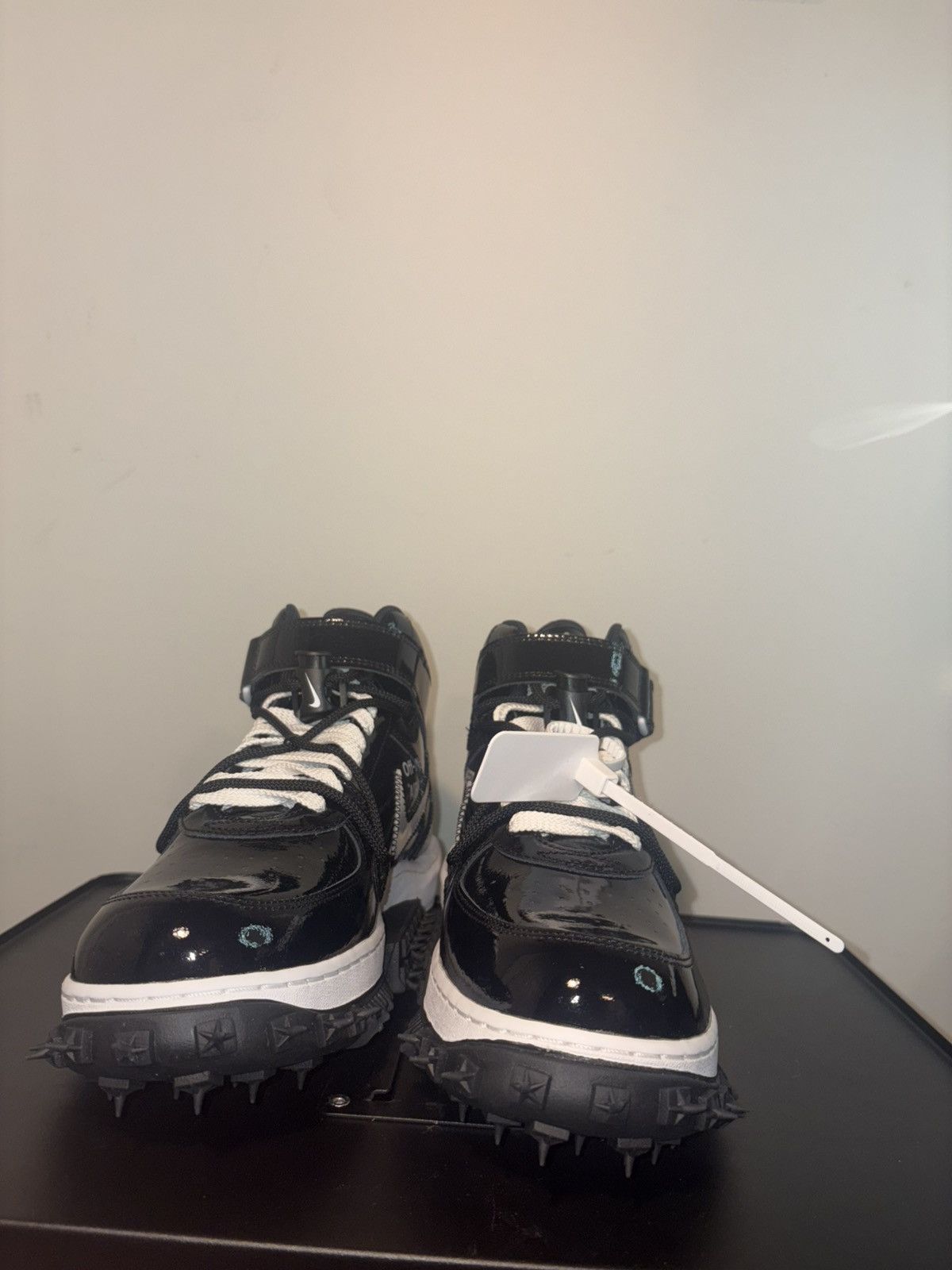 Nike × Off-White AIR FORCE 1 MID SP LTHR Size US 10 / EU 43 - 6 Thumbnail