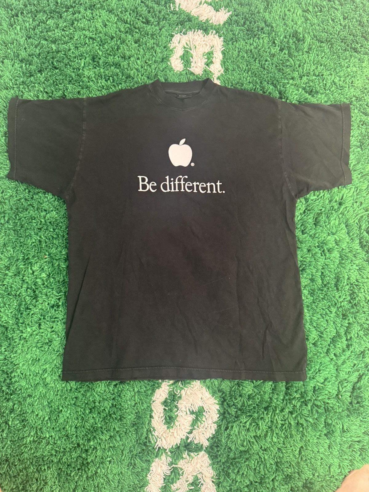 Balenciaga Be Different Apple Shirt beige | eBay