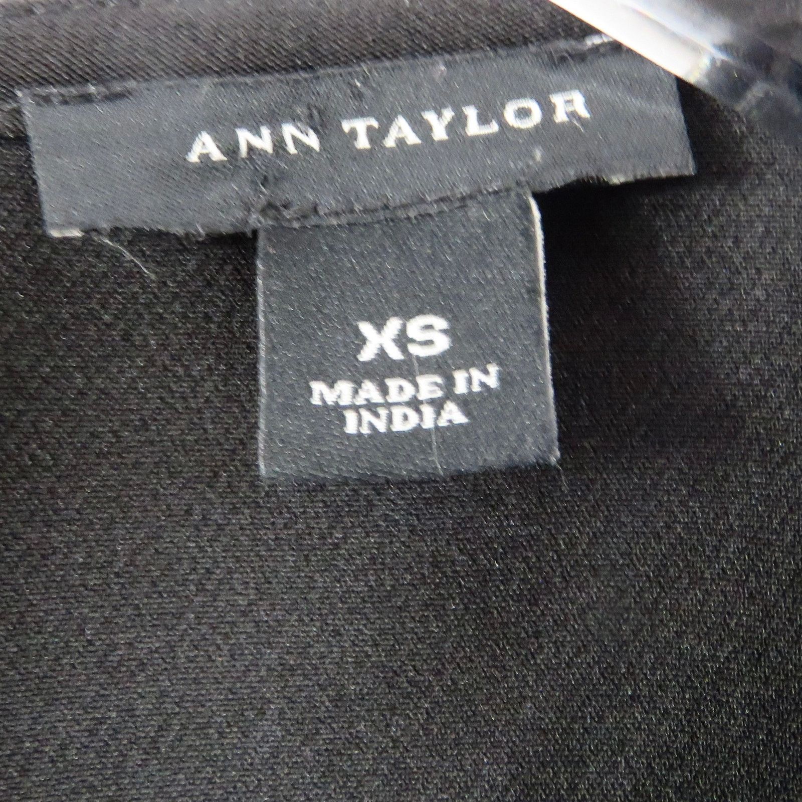 Ann Taylor Ann Taylor Peter Pan Blouse Rhinestone Gem Bling Collar XS Size XS / US 0-2 / IT 36-38 - 5 Thumbnail