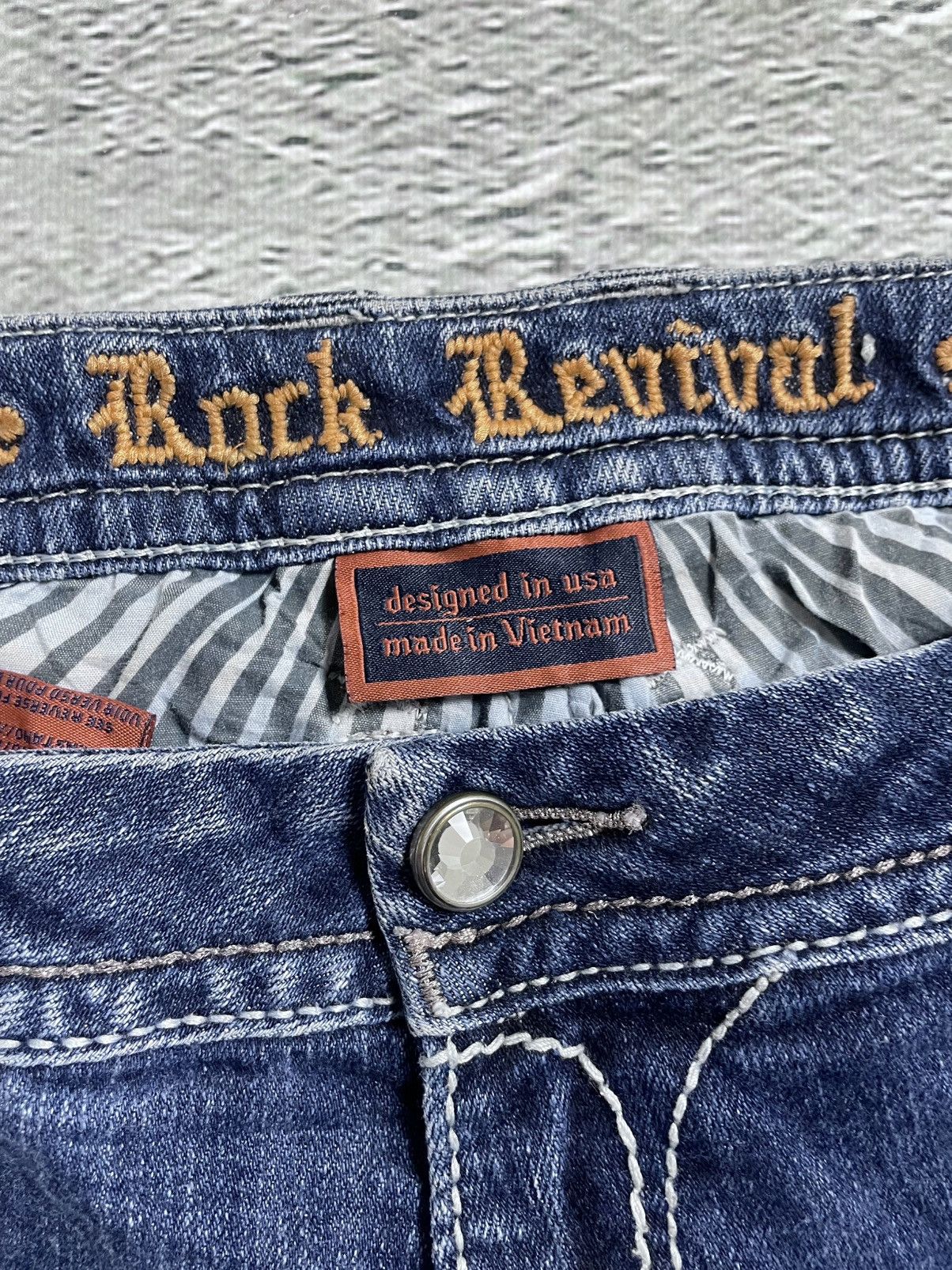Rock Revival Rock Revival Nancy vintage blue jeans Y2K Size US 34 / EU 50 - 5 Thumbnail