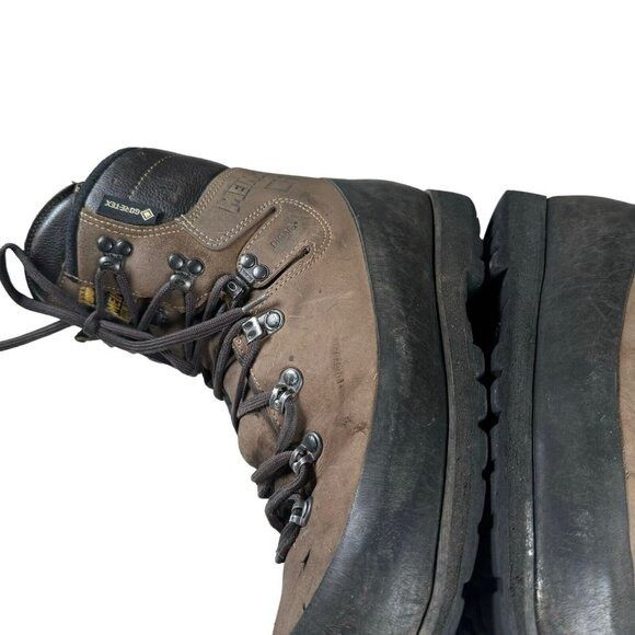 Vintage 7″ Meindl Steel Toe GTX San Ramon Ground Boots Men's Sz US 1 Size US 10.5 / EU 43-44 - 11 Thumbnail