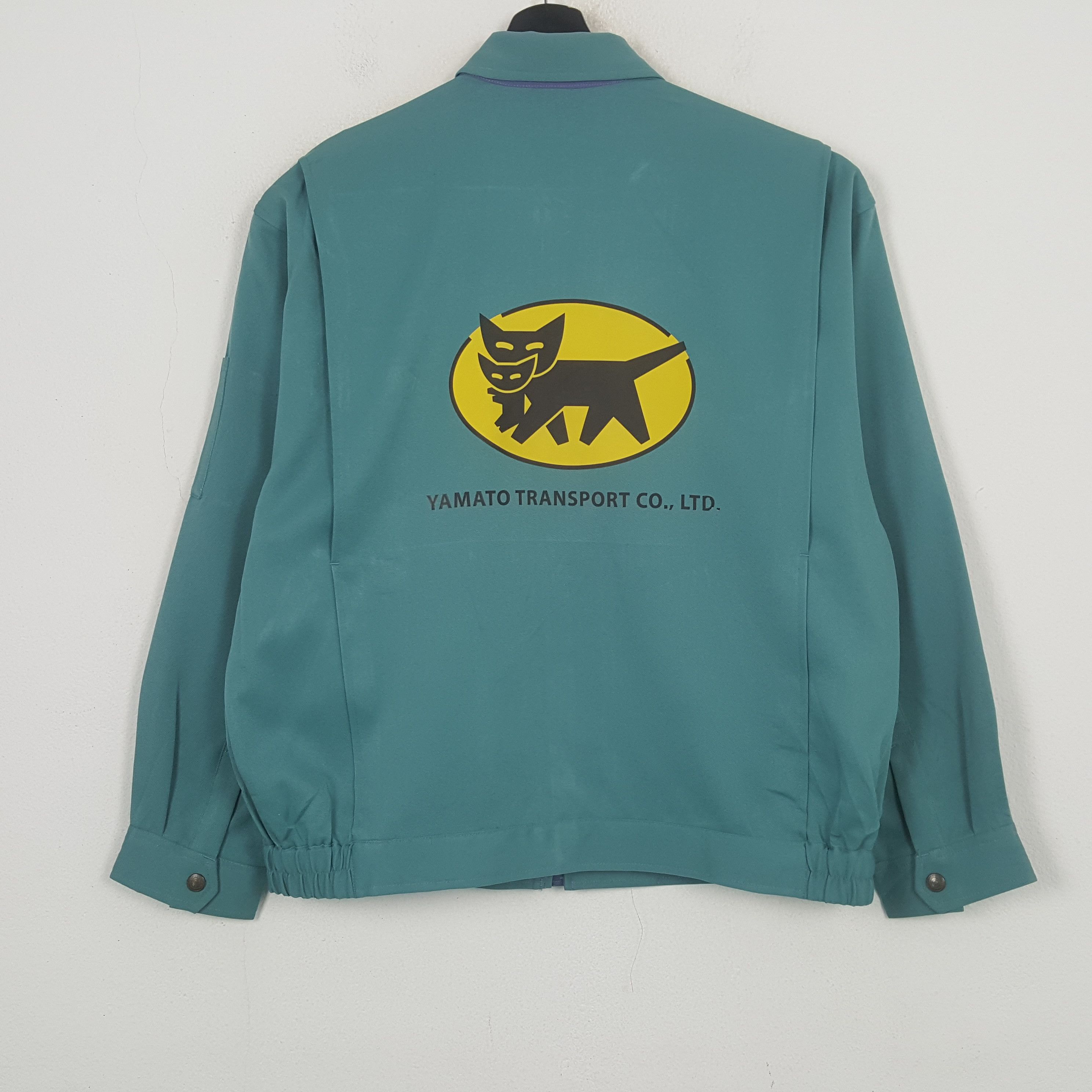 Vintage Yamato Transport Co LTD Japanese Workwear Custom Jacket RR28 Size US L / EU 52-54 / 3 - 1 Thumbnail