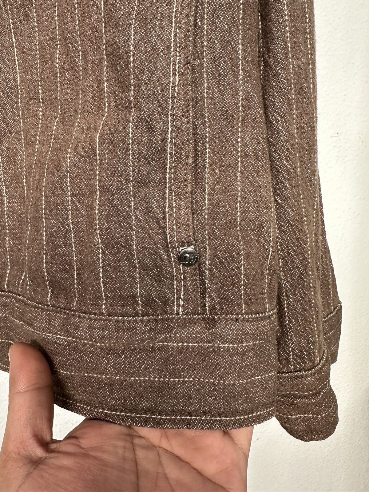 Alphanumeric × Vintage 2000s Alphanumeric Wabash trucker denim Size US L / EU 52-54 / 3 - 12 Thumbnail