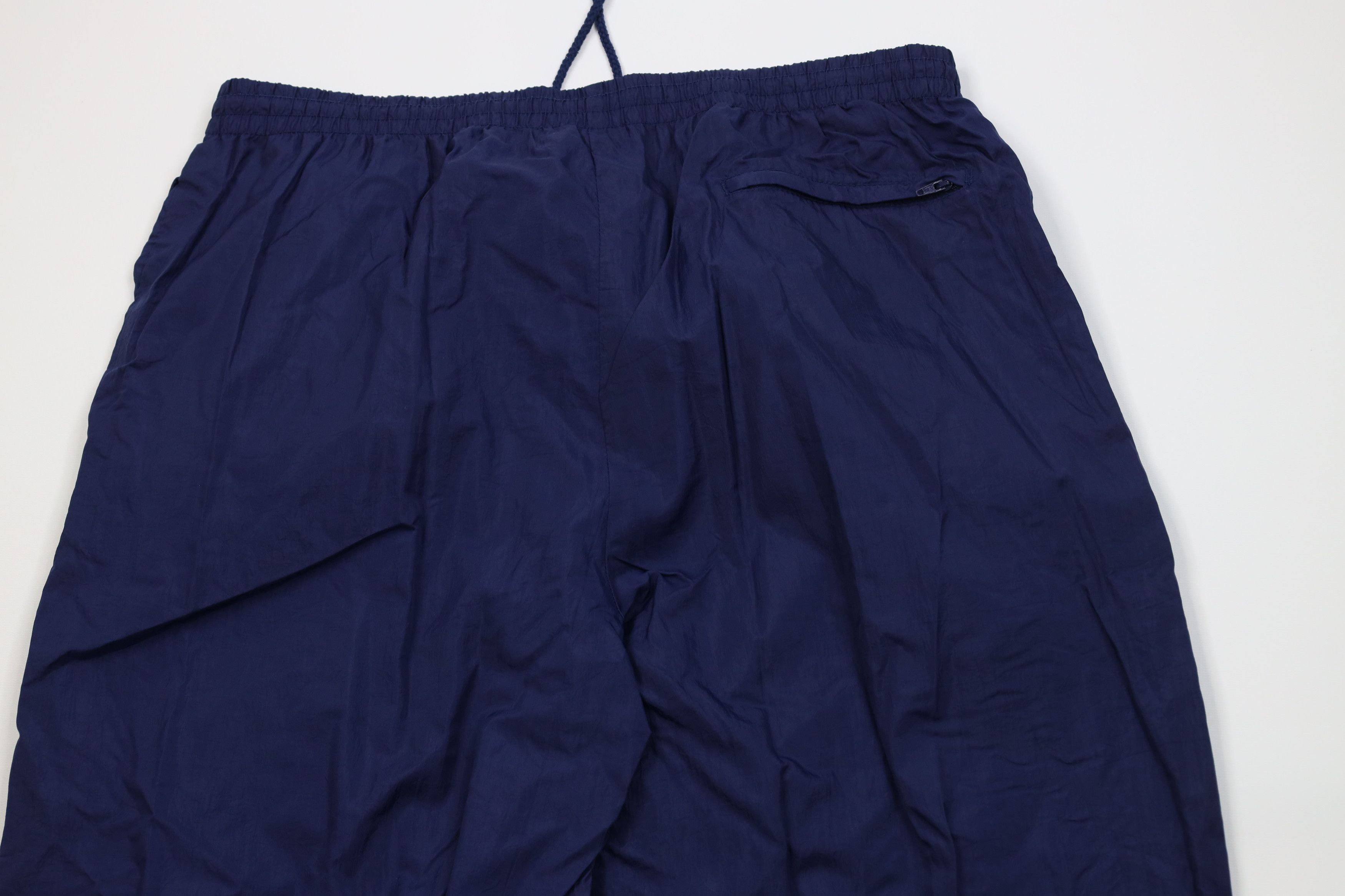 Vintage Vintage 90s Streetwear Lined Windbreaker Joggers Pants Blue Size US 36 / EU 52 - 12 Thumbnail